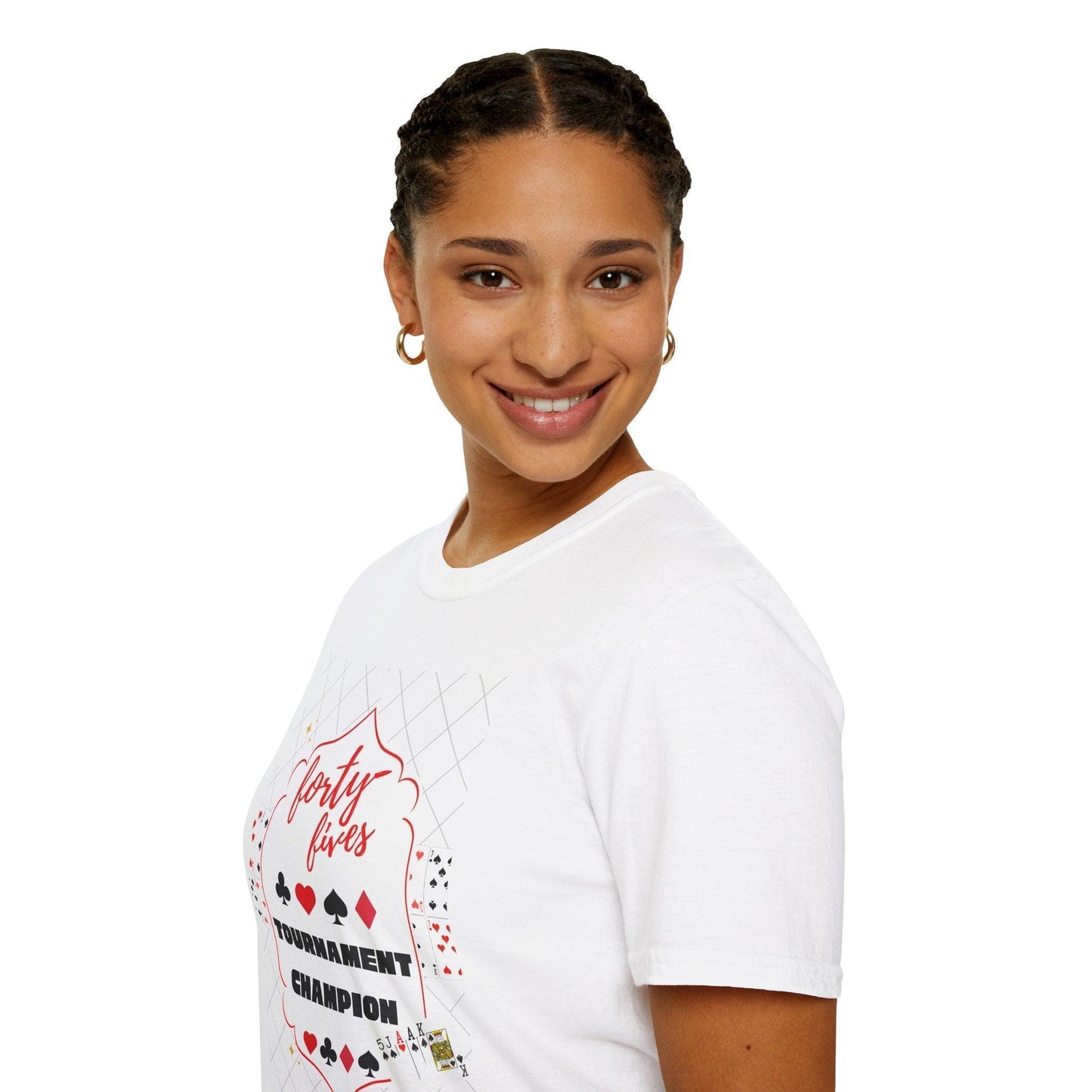 Forty-Fives Tournament Champion - Unisex T-Shirt - Whippie's