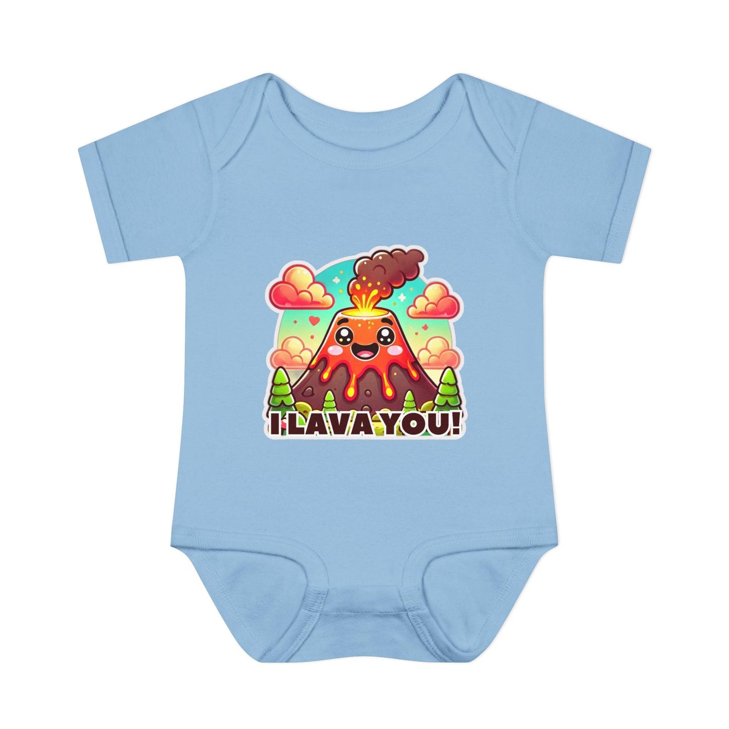 I Lava You - Baby Onesie ❤️🌋 - Whippie's