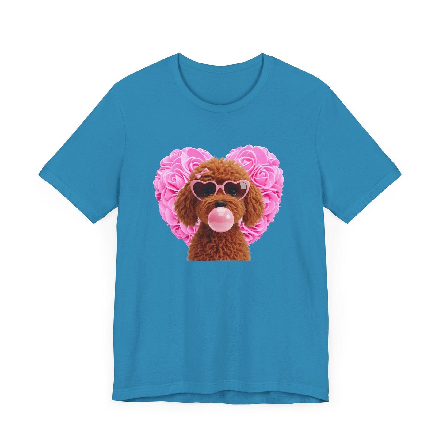 Doodle Love Unisex Jersey Tee - 💖 Cuteness Overload! 💖 - Whippie's