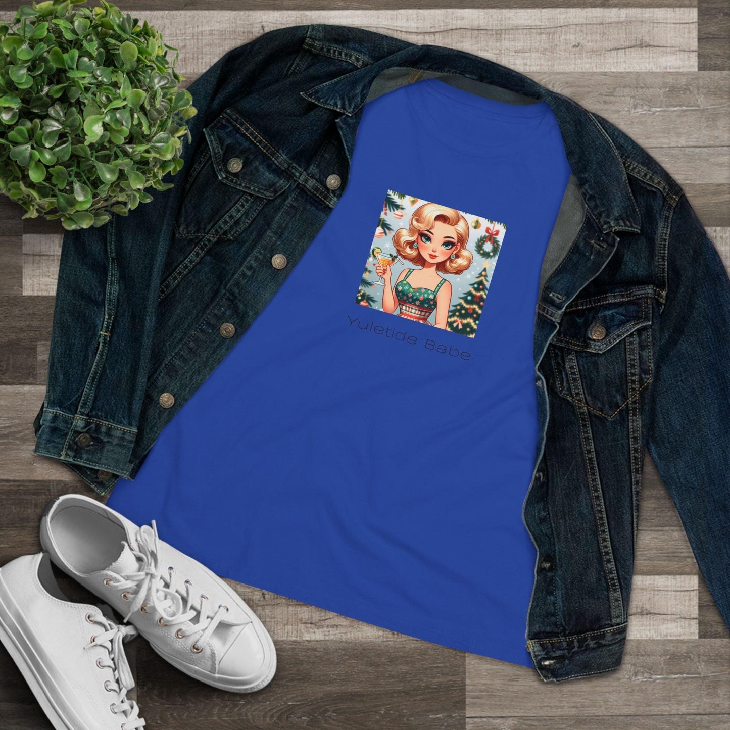 Yuletide Babe - Women's Softstyle Tee - Whippie's