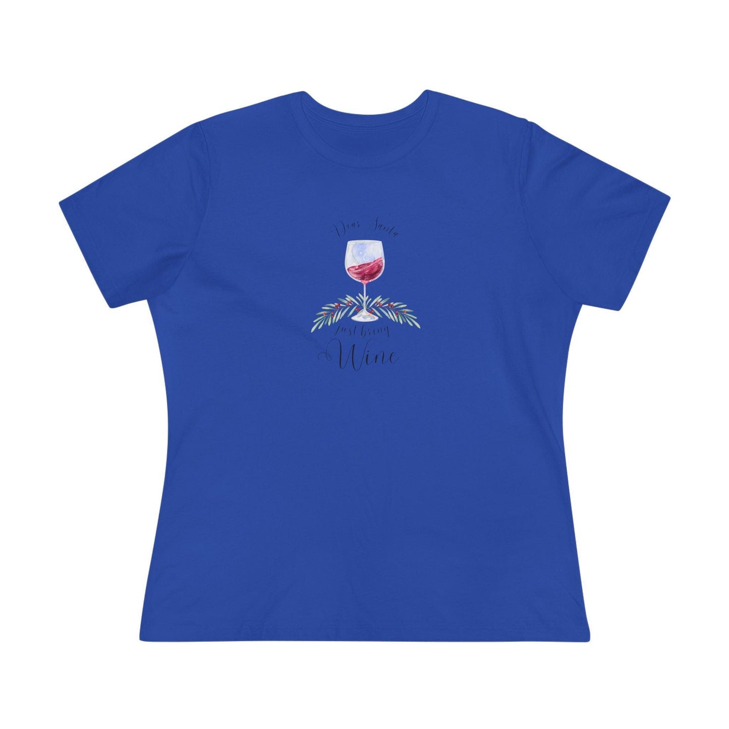 🍷💌 Dear Santa, Just Bring Wine 🎅🎄 - Women's Softstyle Tee - Whippie's