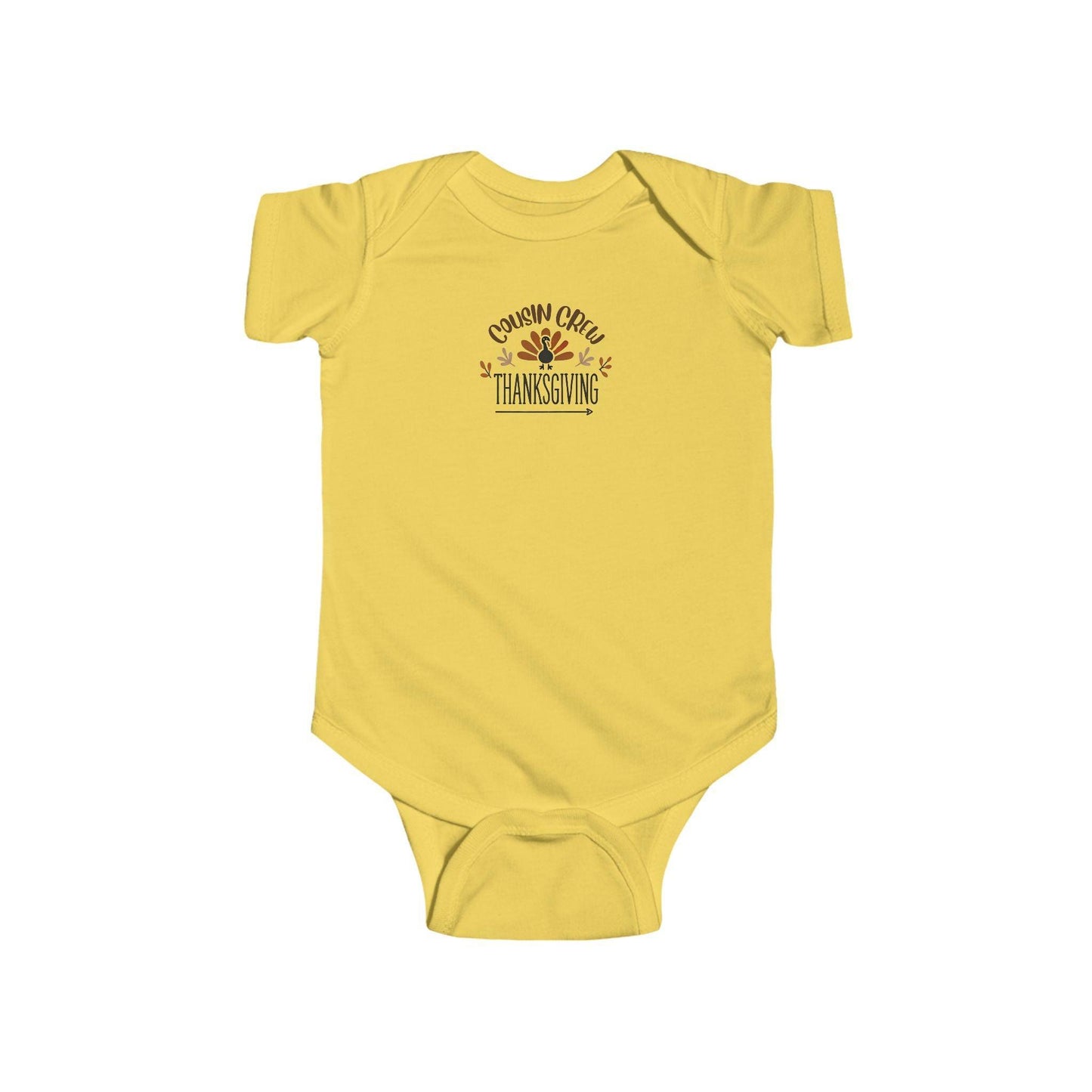Thanksgiving Cousin Crew - Infant Fine Jersey Bodysuit - Whippie's