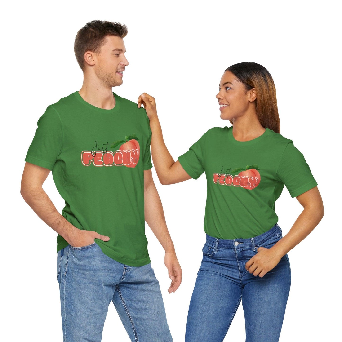 Just Peachy Unisex Jersey Tee - 🍑 Embrace the Sweetness of Life! 🍑 - Whippie's