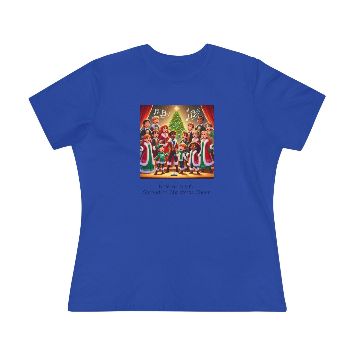 Note-orious for Spreading Christmas Cheer! - Women's Tee - Whippie's