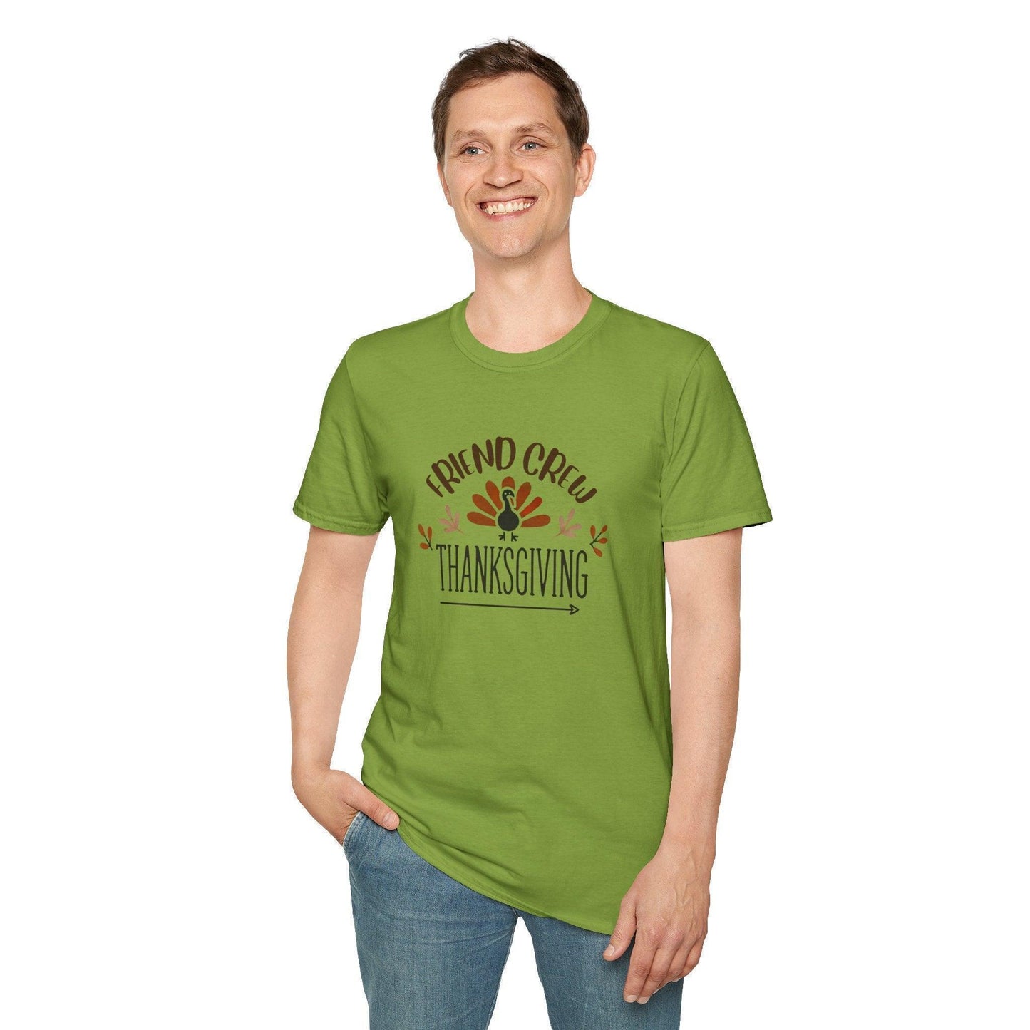 Thanksgiving Friend Crew Unisex T-Shirt - Whippie's
