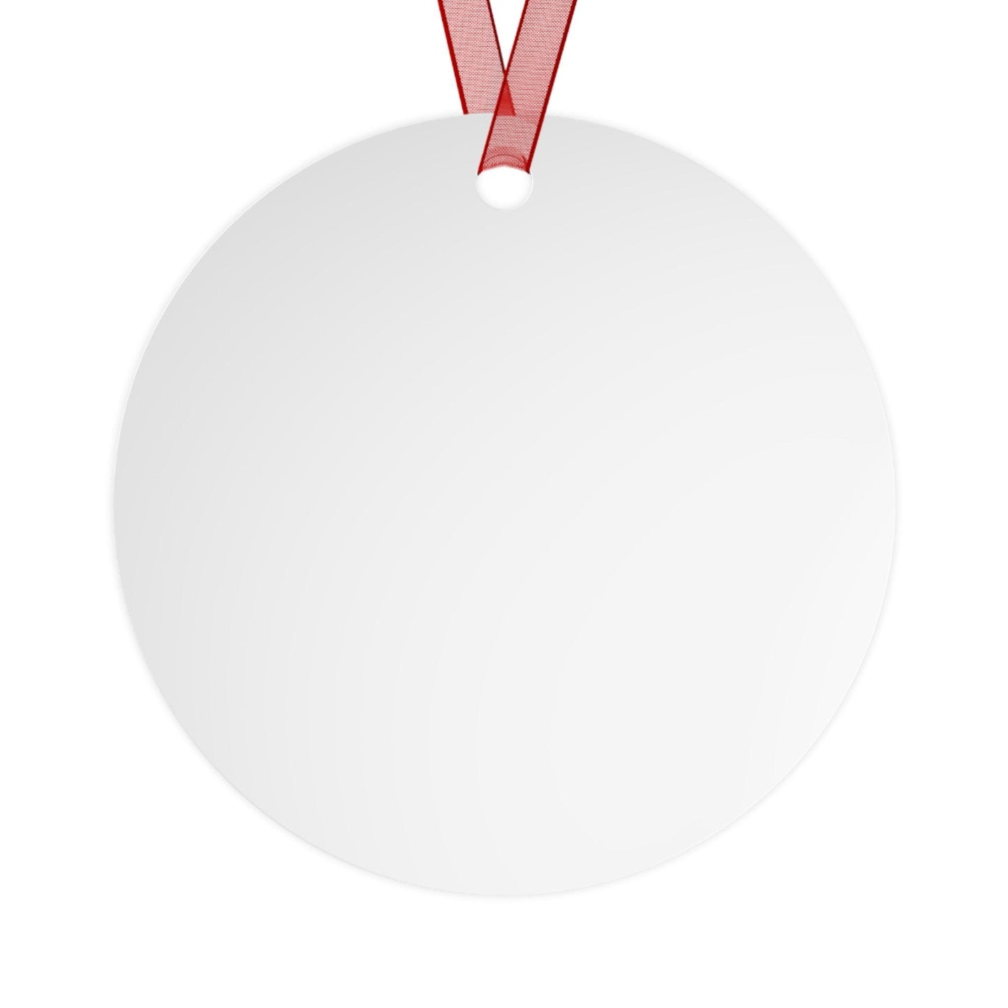Floral Letters: Letter D - Metal Christmas Ornament - Whippie's
