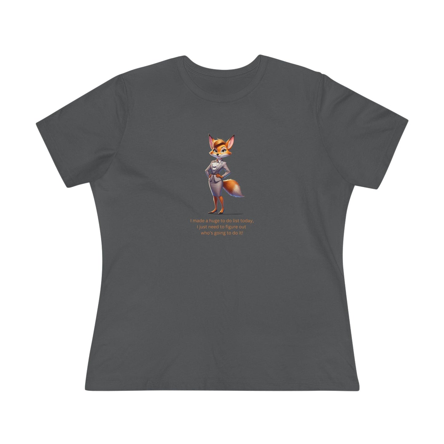 "To-Do List" Women's Tee - Who's Doing This?! 🦊📝 - Women's Tee - Whippie's