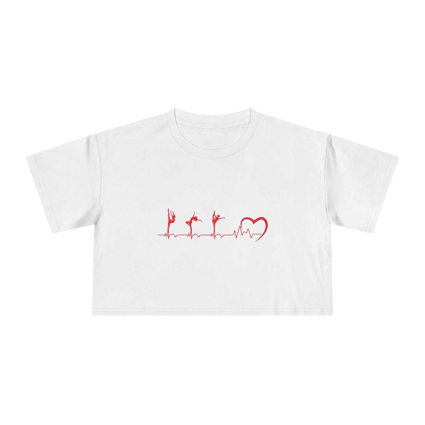 Dance is Life Women's Crop Top - Feel the Beat! ❤️ - Whippie's
