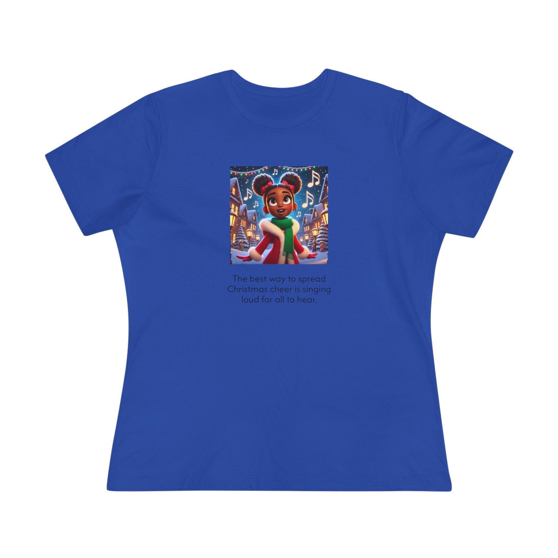Caroler - Christmas Cheer - BHSB Girl - Women's Softstyle Tee - Whippie's
