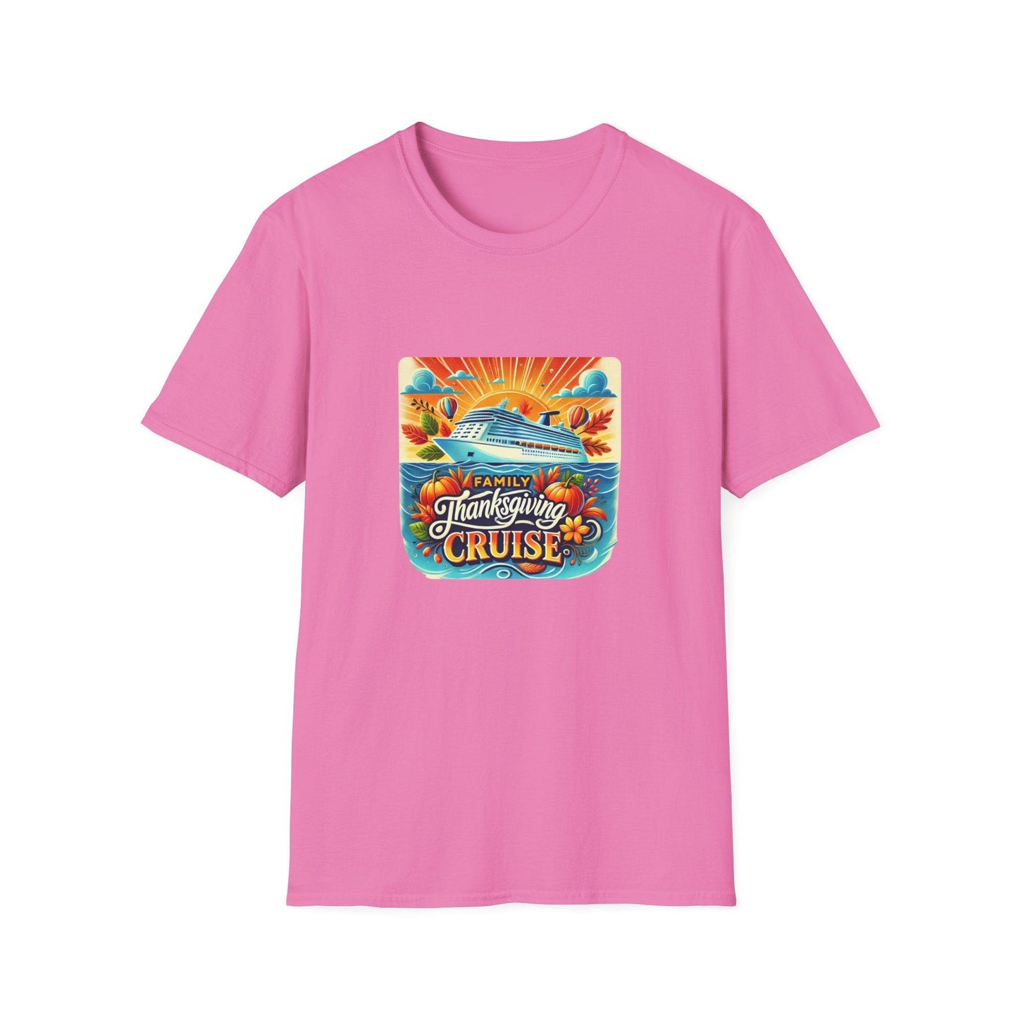 Family Thanksgiving Cruise - Unisex T-Shirt - Whippie's