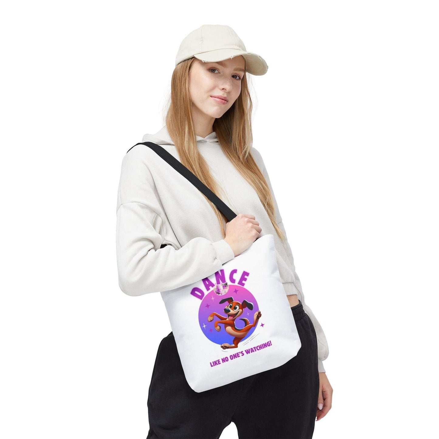 Paw-some Dance Moves Tote Bag - 🐾 Shake Your Tail Feather! 🐾 - Whippie's