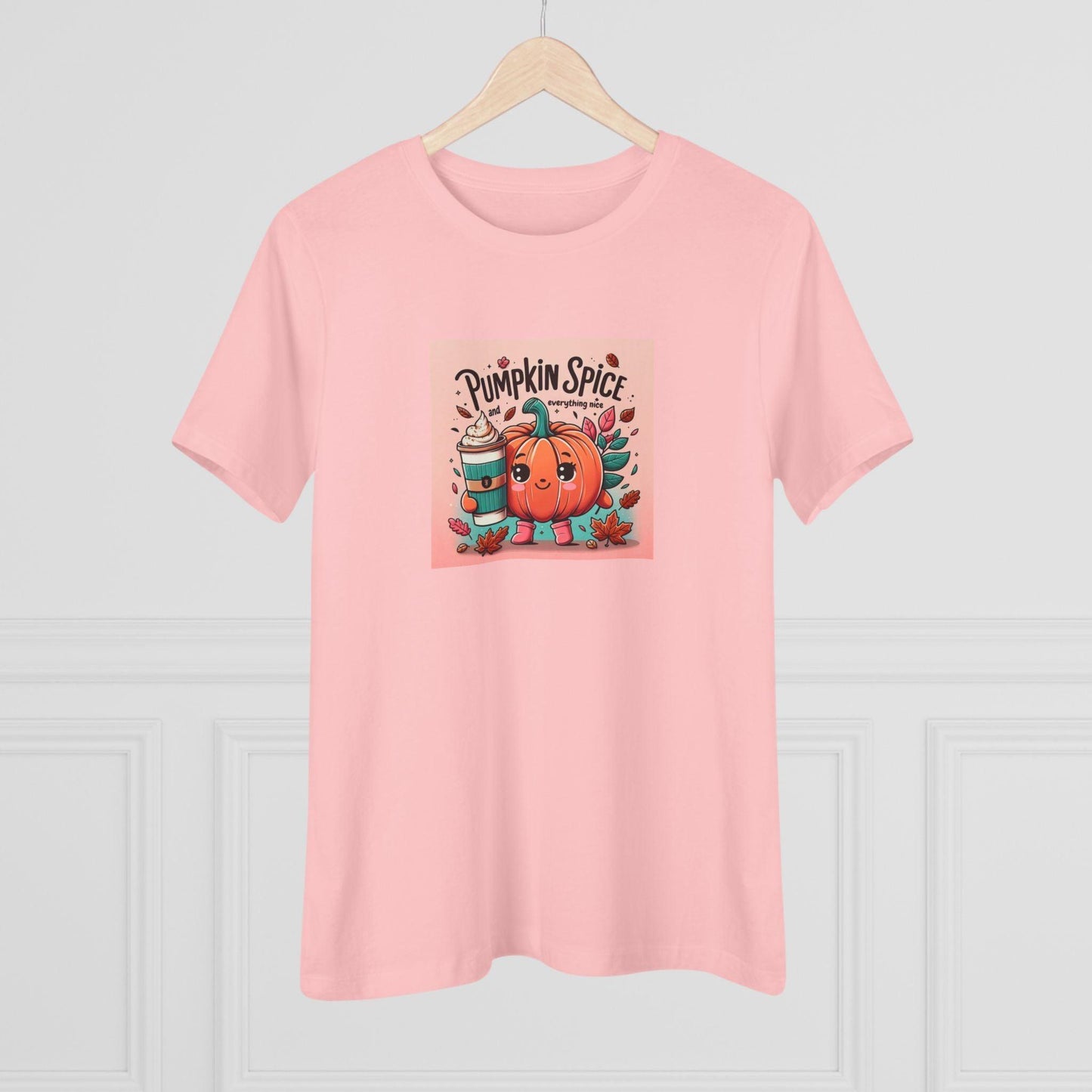 Cute Pumpkin: Pumpkin Spice and Everything Nice - Women's Softstyle Tee - Whippie's