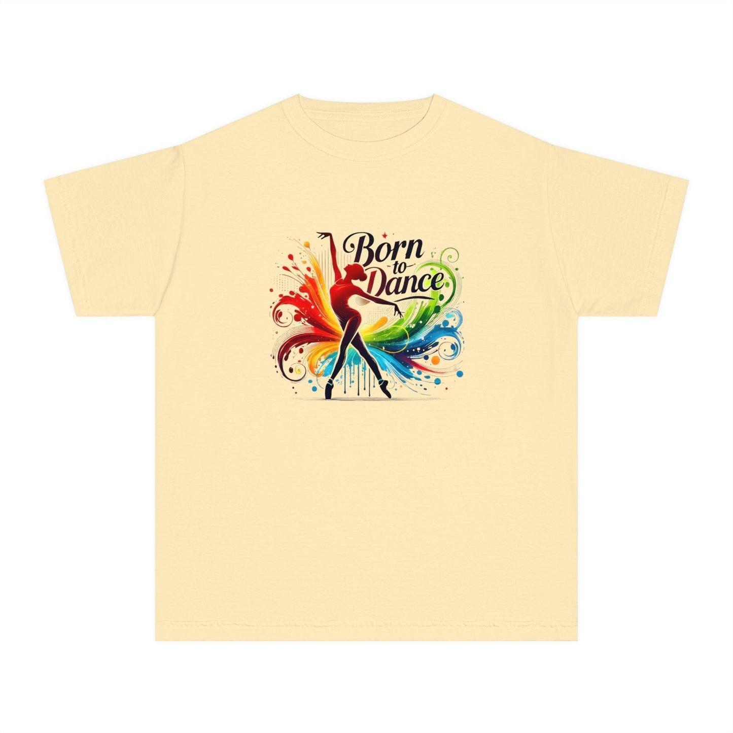 🌈 Born to Dance 💃 Youth Midweight Tee ✨ - Whippie's