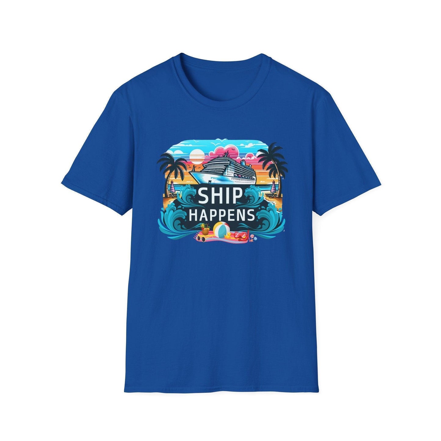 Ship Happens 🛳️🌊 Unisex Tee 🌴 (It's all part of the adventure! 😉) - Whippie's