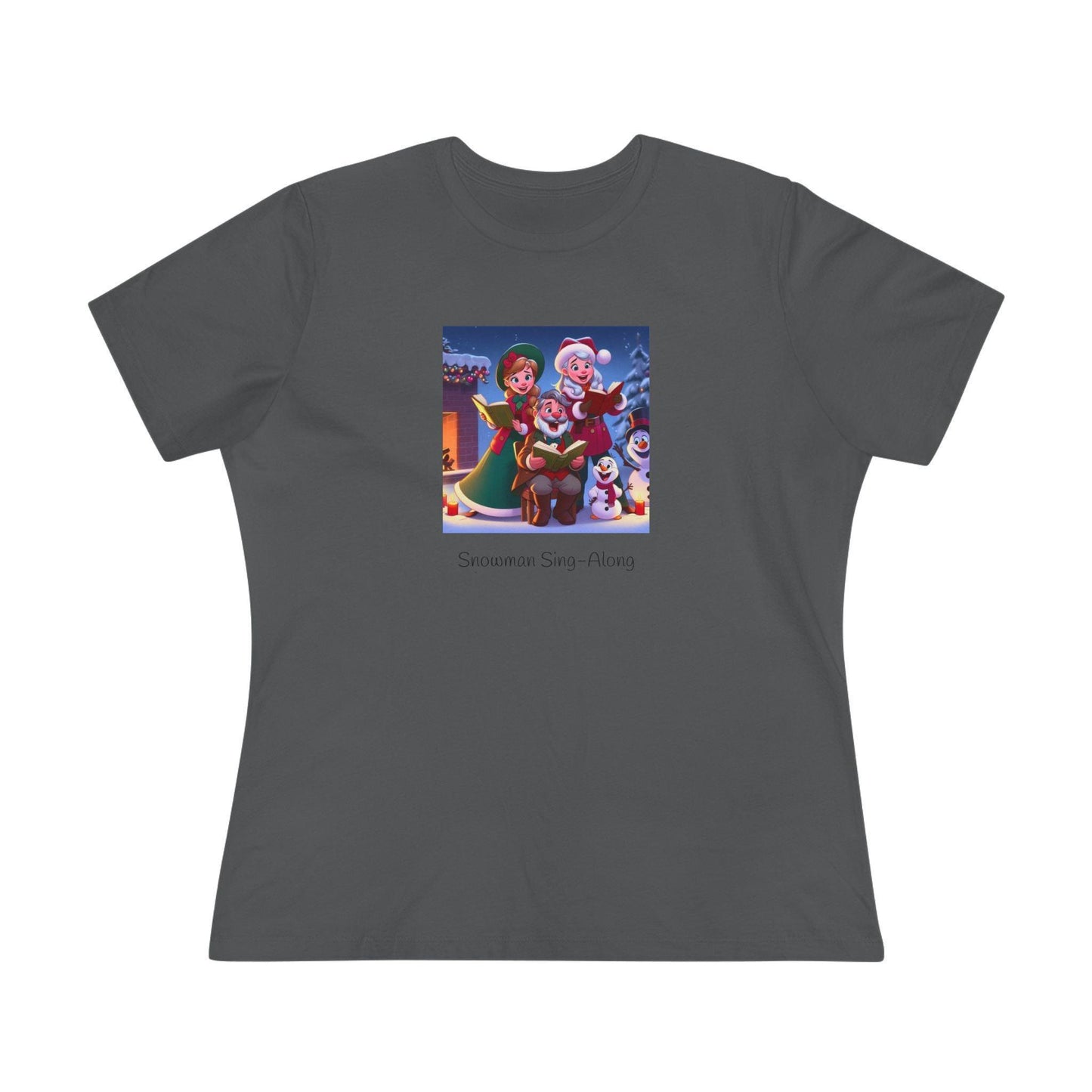 Snowman Sing-Along - Women's Tee - Whippie's