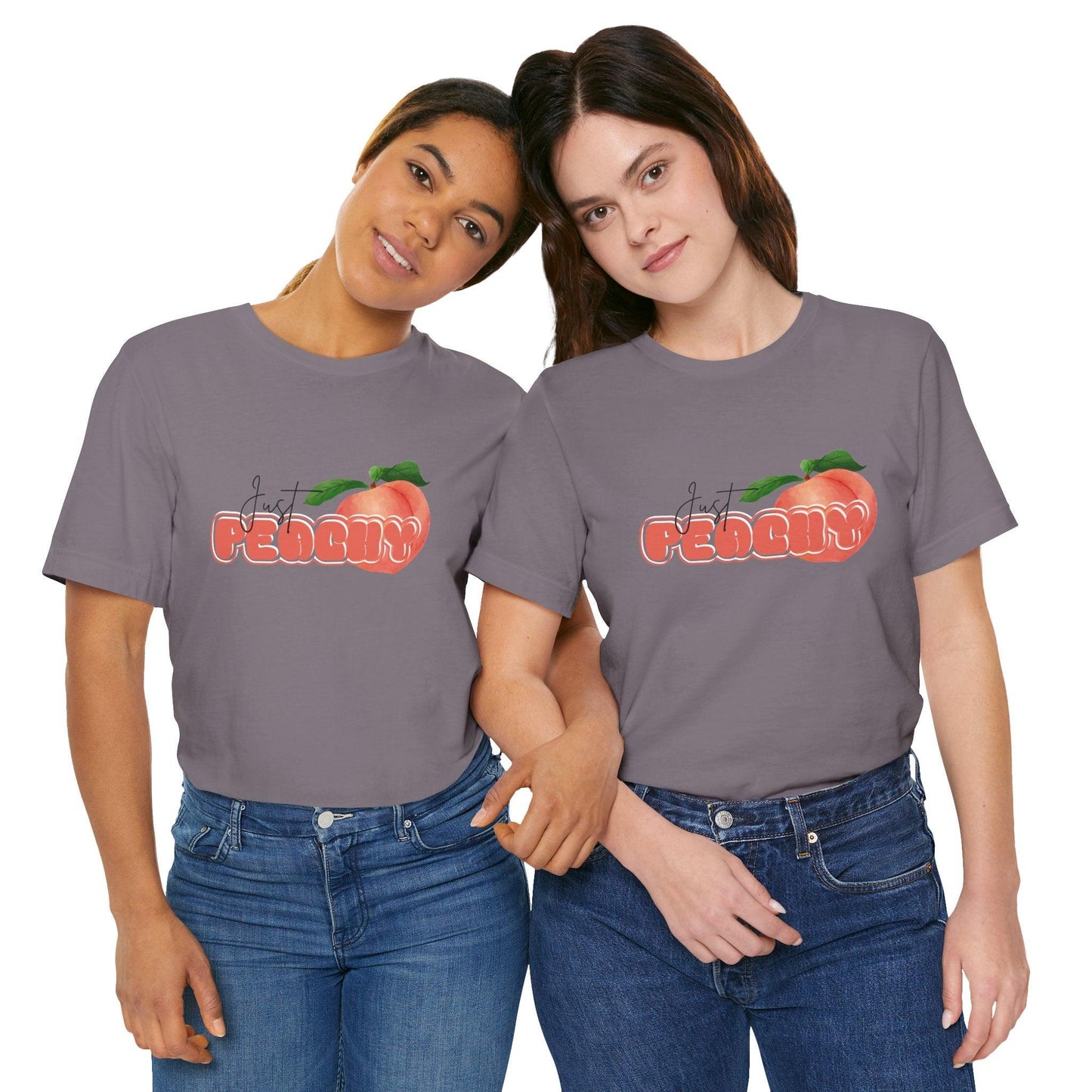 Just Peachy Unisex Jersey Tee - 🍑 Embrace the Sweetness of Life! 🍑 - Whippie's