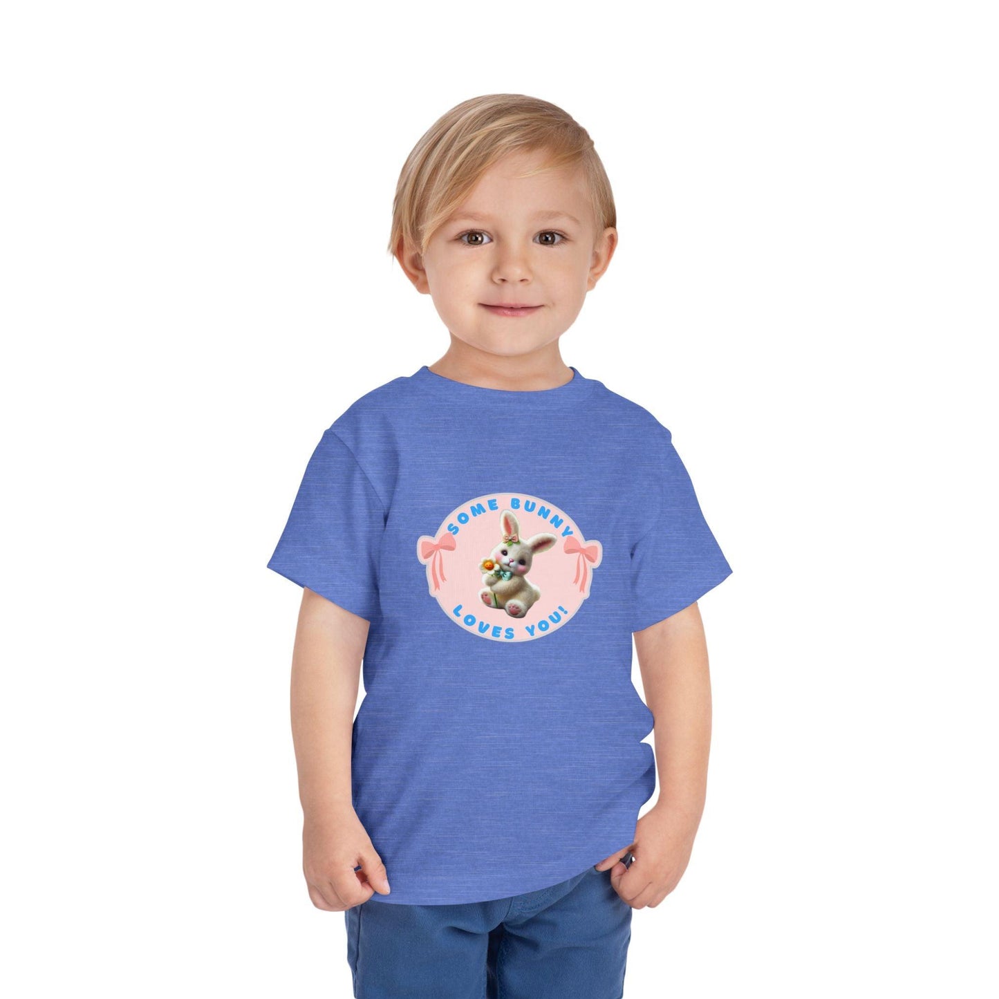 Some Bunny Loves You Toddler T-Shirt - Easter Bunny Cuteness 🐰💖 - Whippie's