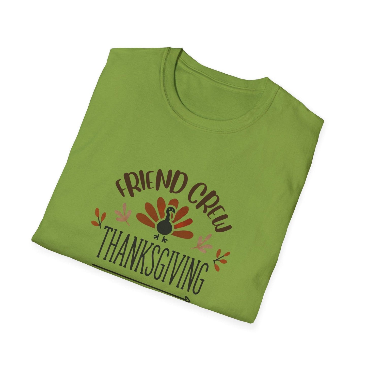 Thanksgiving Friend Crew Unisex T-Shirt - Whippie's