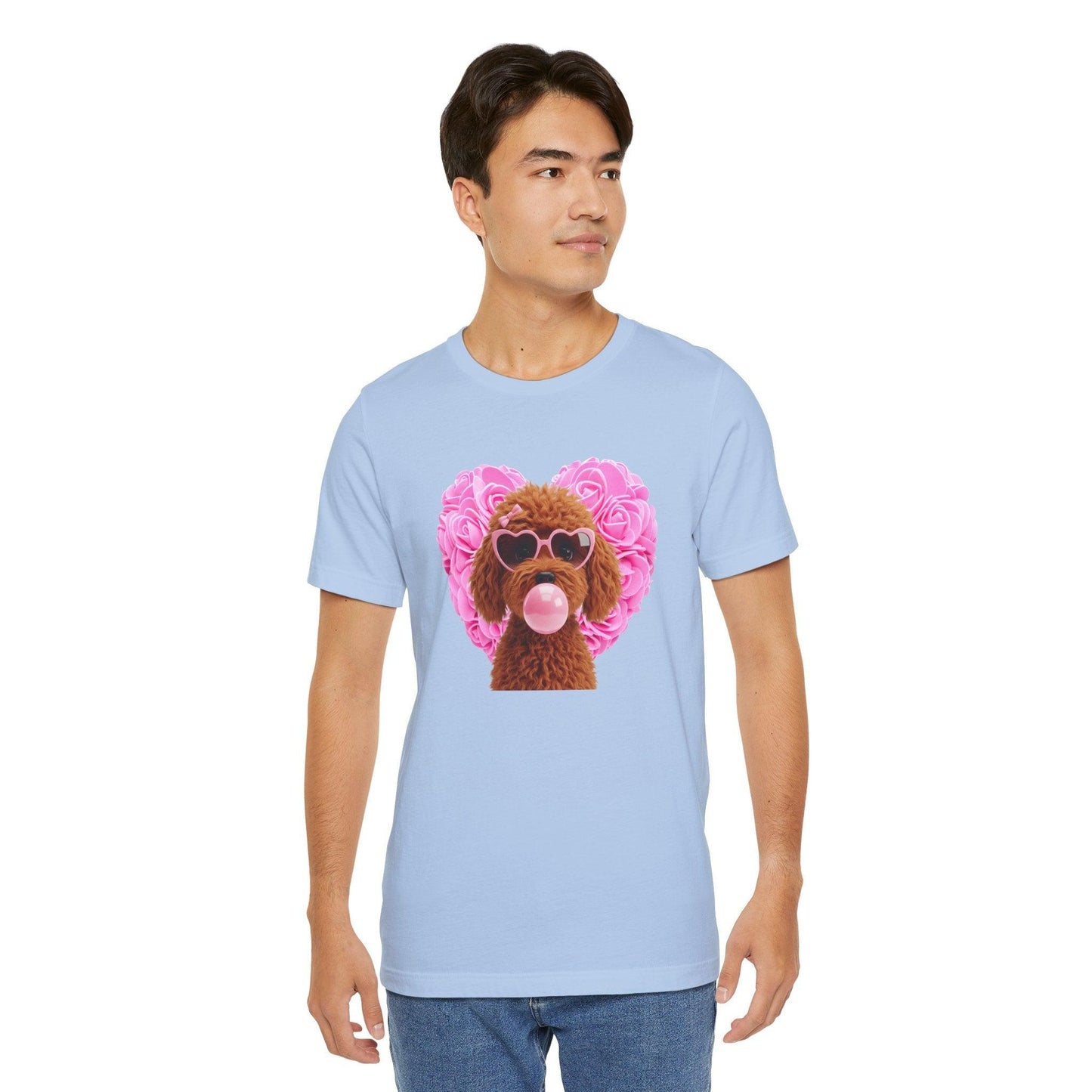 Doodle Love Unisex Jersey Tee - 💖 Cuteness Overload! 💖 - Whippie's