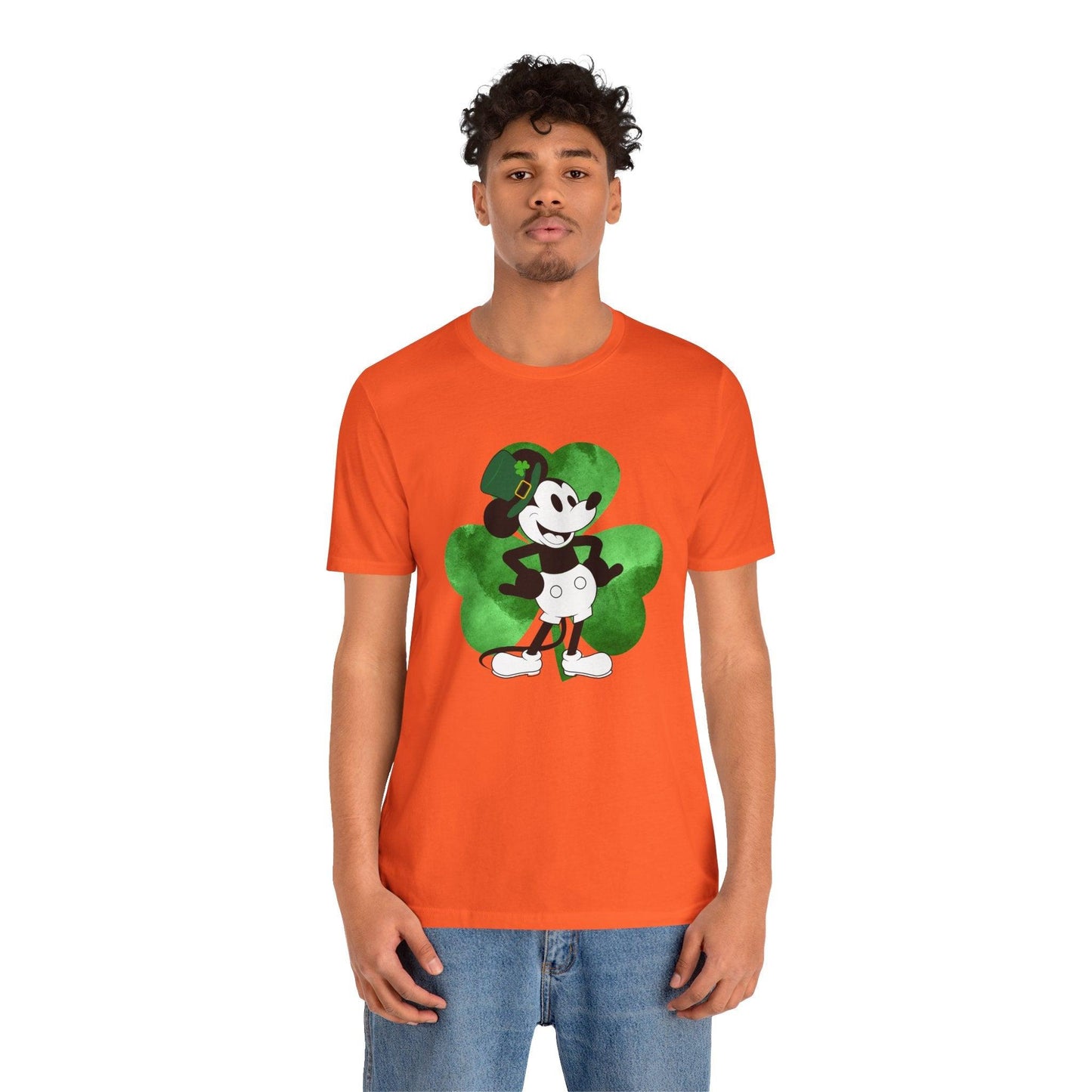 Lucky Willie St. Patrick's Day Tee - Feelin' Lucky with Friends! 🍀🐭 - Whippie's