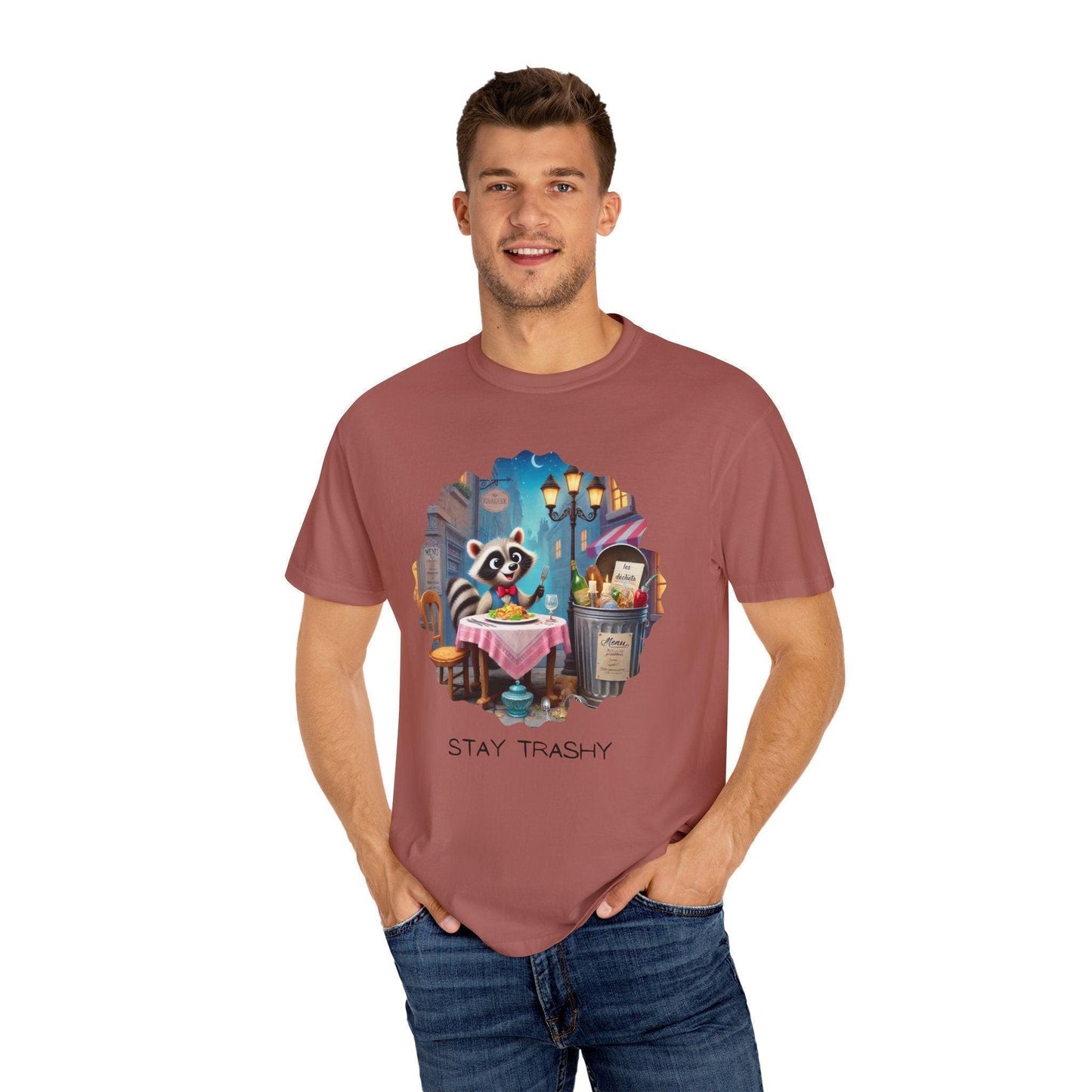 Stay Trashy! 🦝 🗑️ Unisex Tee - Comfort Colors ✨ - Whippie's