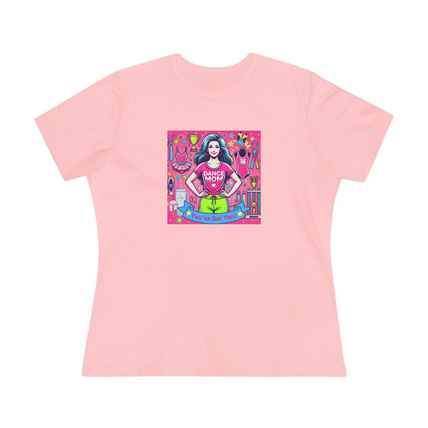 Dance Mom Magic (Brunette Mom) - A Colorful Celebration 🌈 - Women's Softstyle Tee - Whippie's