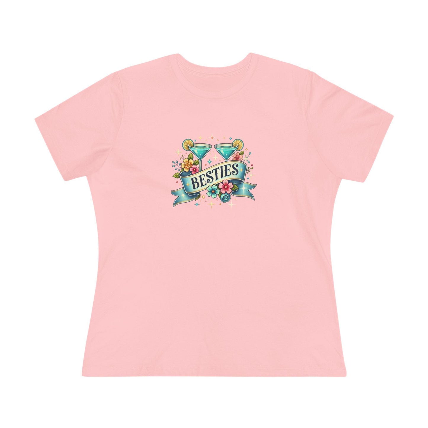 Besties - Two Cocktails - Women's Softstyle Tee - Whippie's