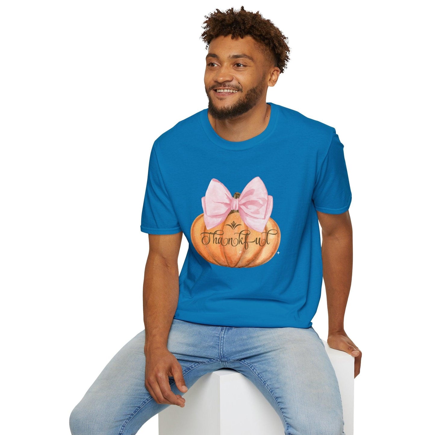 Thankful Pumpkin - A Heart Full of Gratitude! ๐งก๐ Unisex Tee - Whippie's