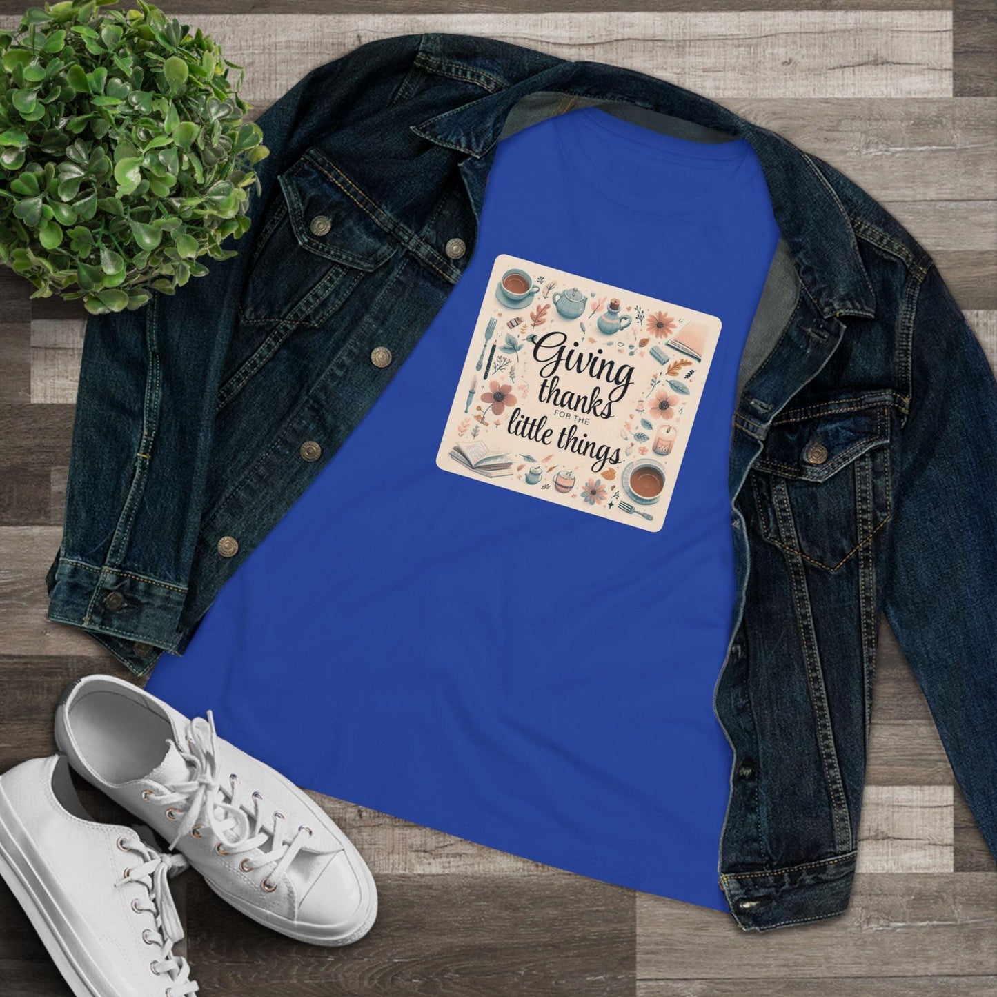 Giving Thanks for the Little Things - Women's Softstyle Tee - Whippie's