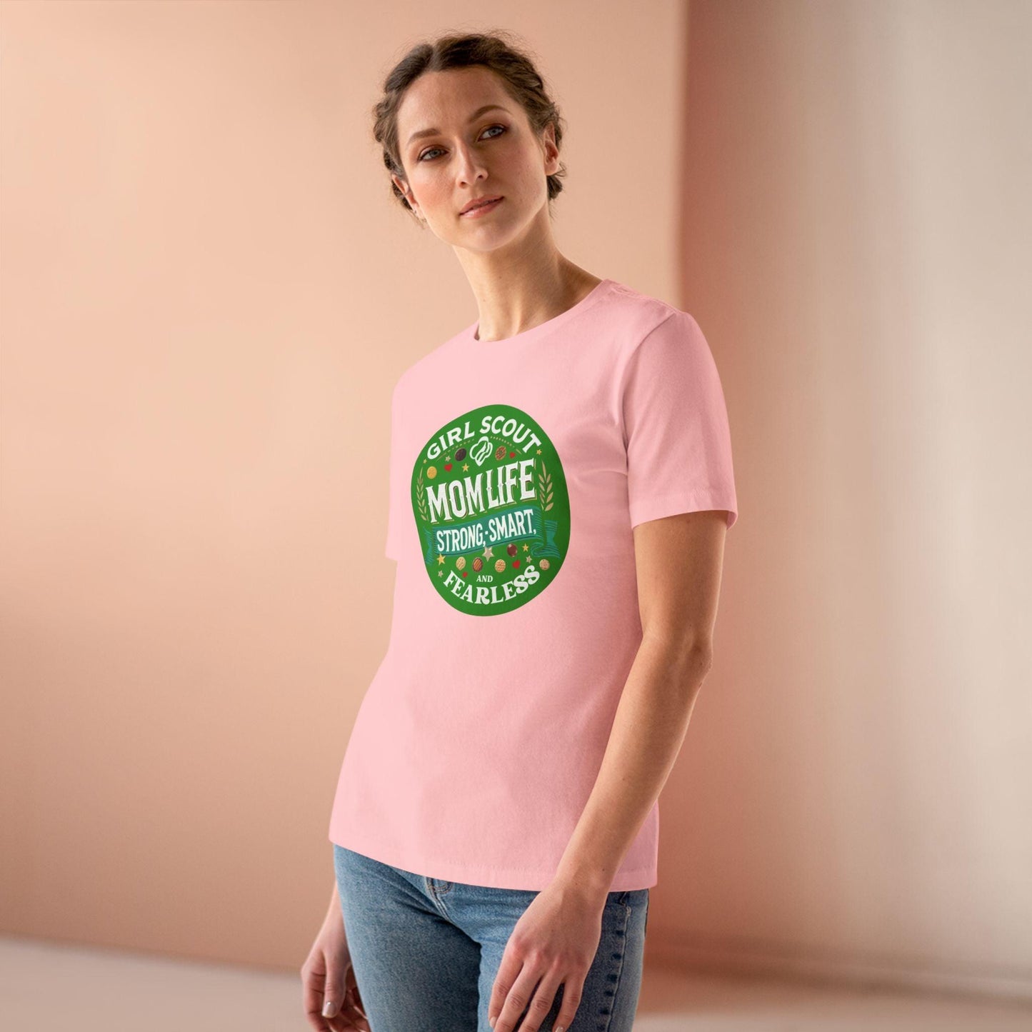 Girl Scout Mom Life - Women's Tee - Strong, Smart & Fearless! - Whippie's