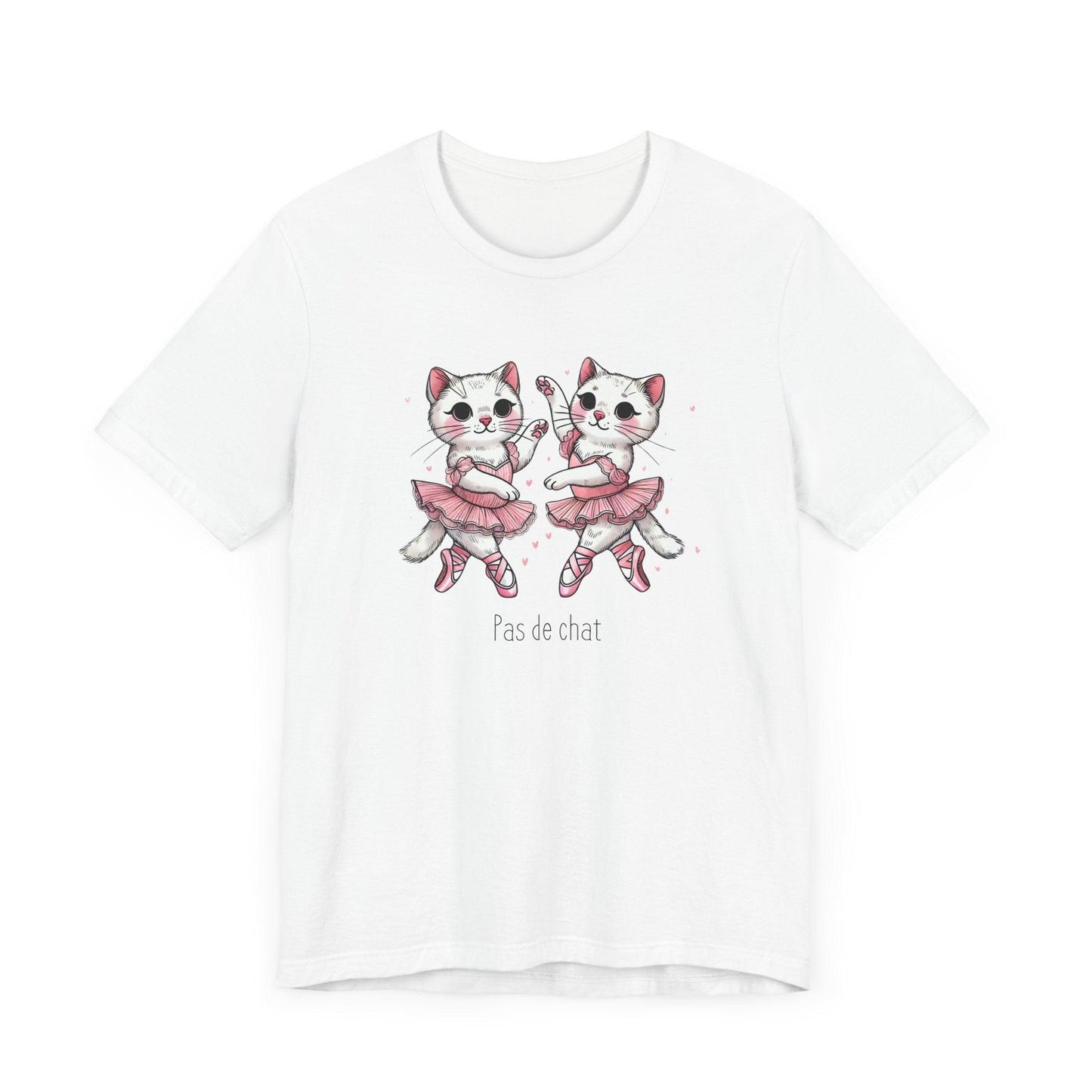 🐈⬛ Pas de Chat 🩰 Unisex Jersey Tee ✨ - Whippie's
