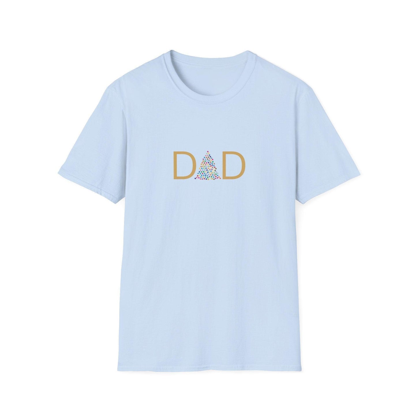 DAD 🎄 - Golden Christmas Dad! ✨🎁- Mens Softstyle T-shirt - Whippie's