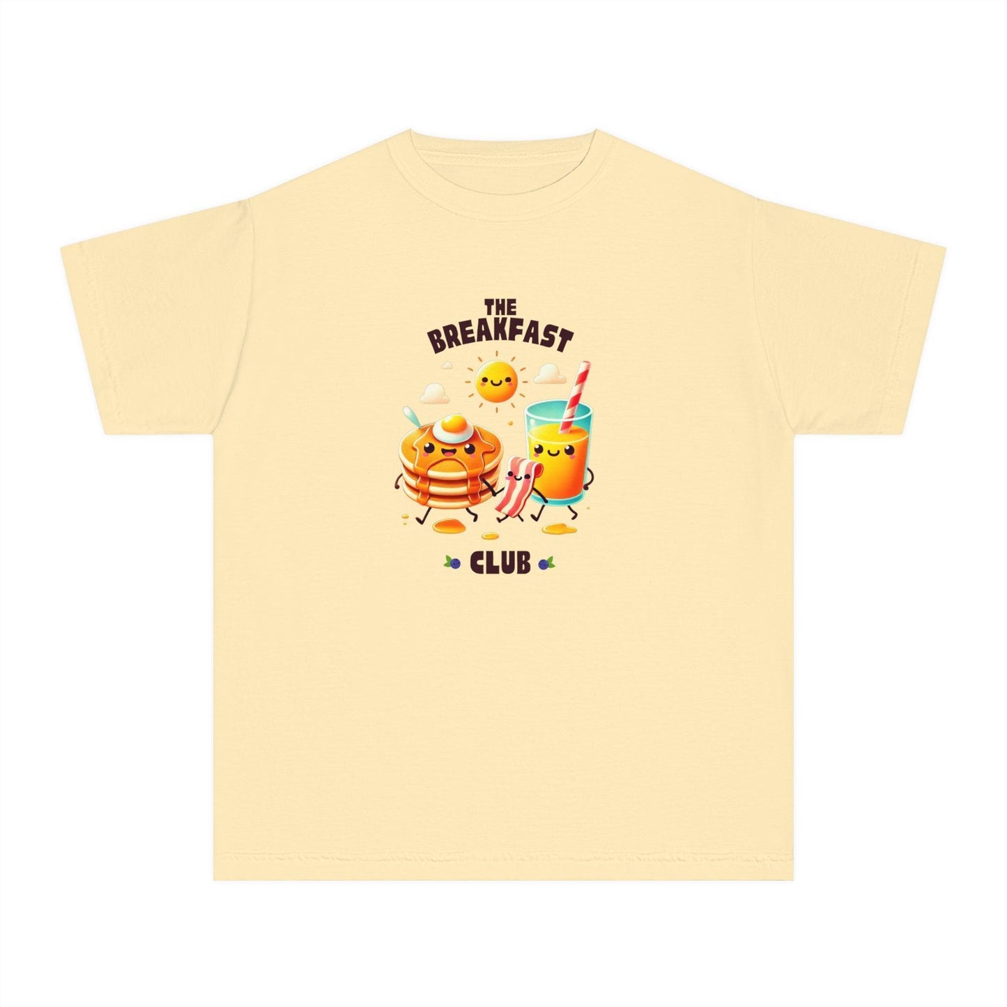 🥞 Breakfast Club 🍳 Youth Midweight Tee ☀️ Rise and shine, breakfast time! - Whippie's