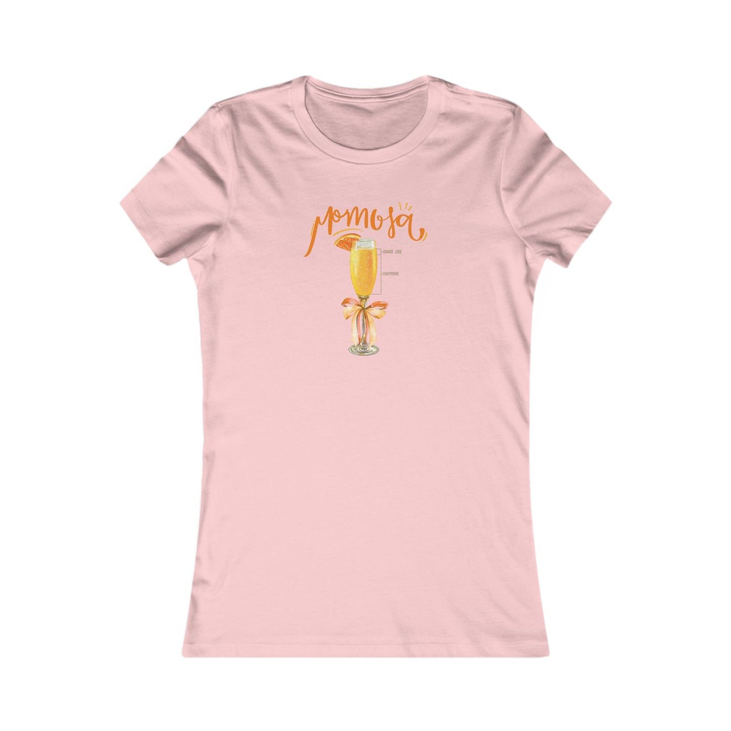 MOMosa: Orange Juice & Champagne Women's Tee - Whippie's