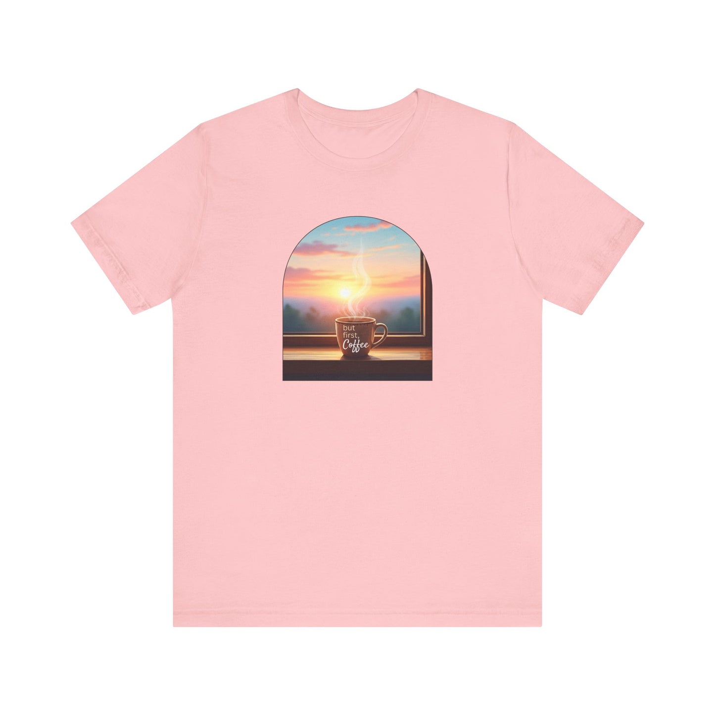 But First, Coffee - Unisex Jersey Tee - Whippie's