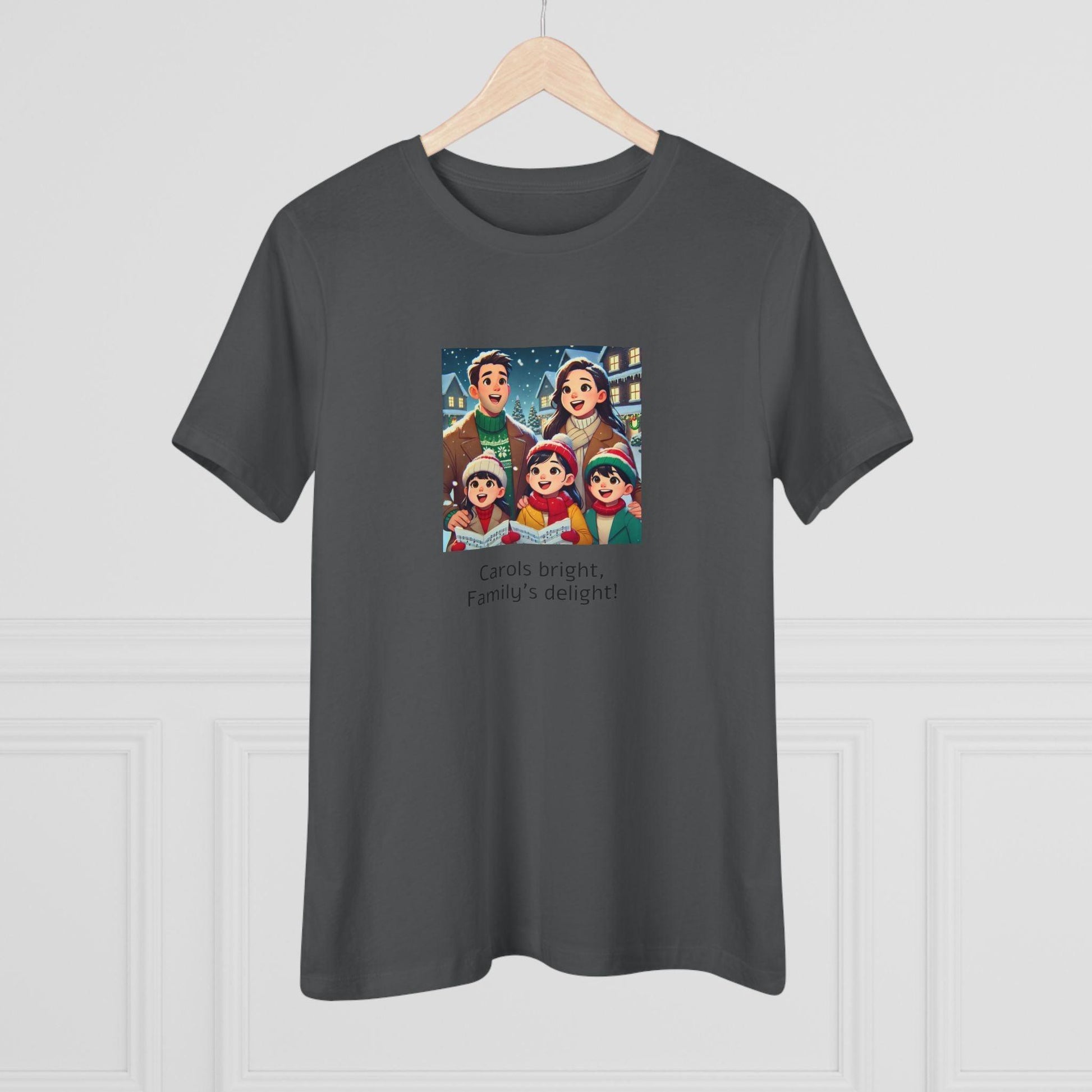 Carols bright, Family's delight! - Women's Softstyle Tee - Whippie's