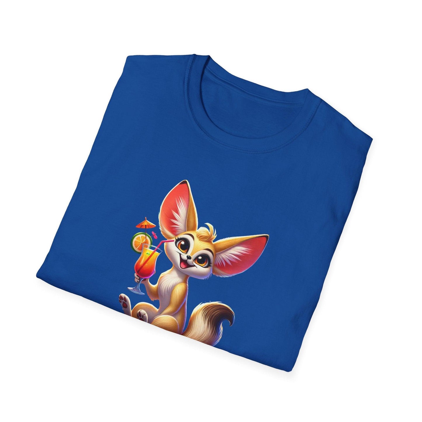 Fennec Fox Cocktail - Cheers to Good Times and Smiles! š¦šø Unisex T-shirt - Whippie's