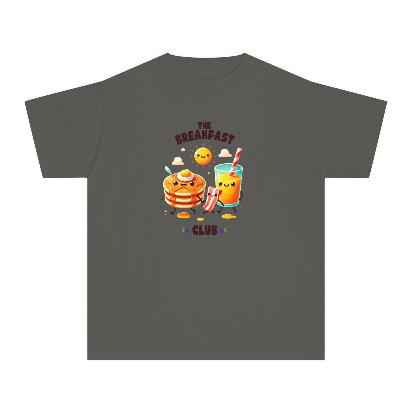 🥞 Breakfast Club 🍳 Youth Midweight Tee ☀️ Rise and shine, breakfast time! - Whippie's