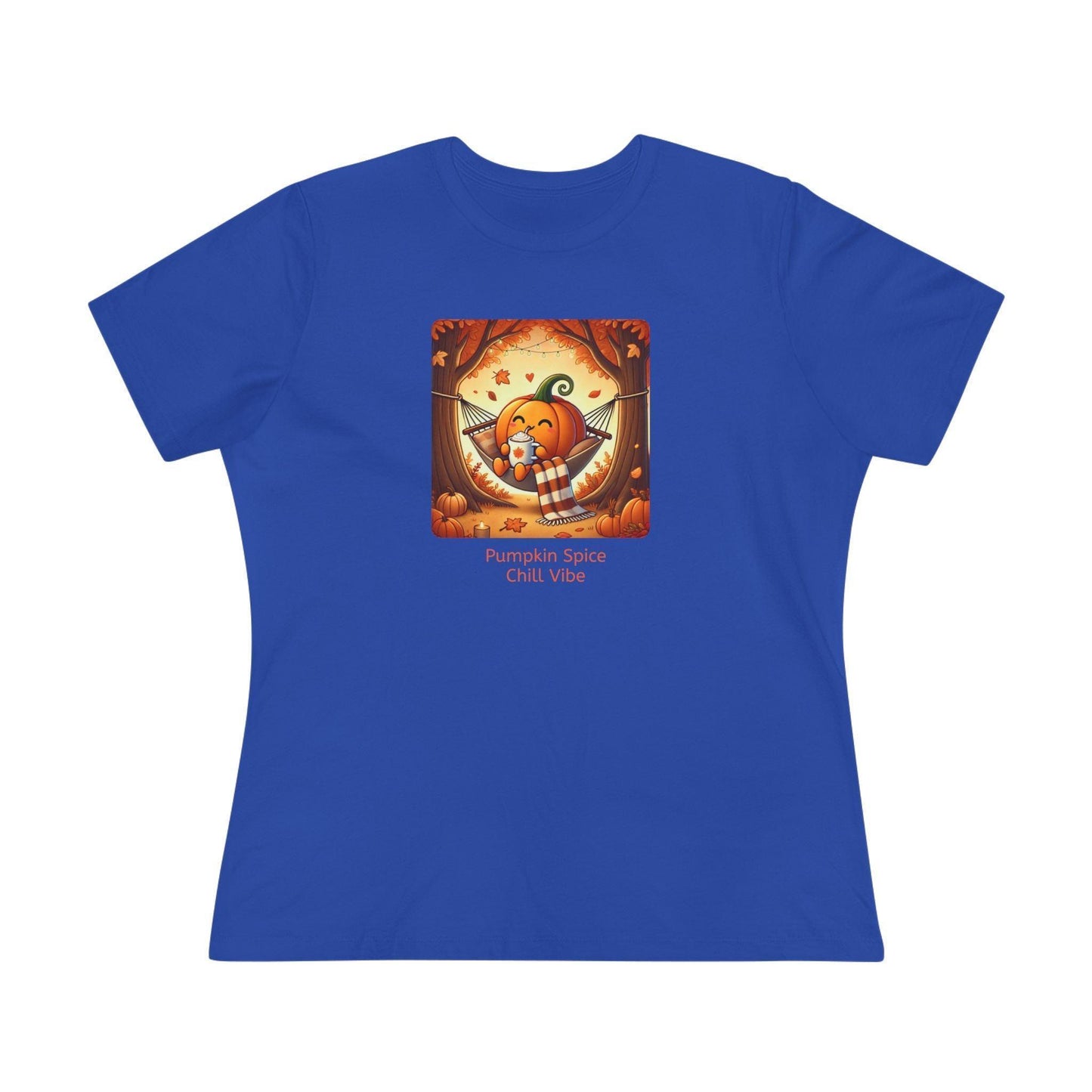Pumpkin Spice, Chill Vibe - Women's Softstyle Tee - Whippie's