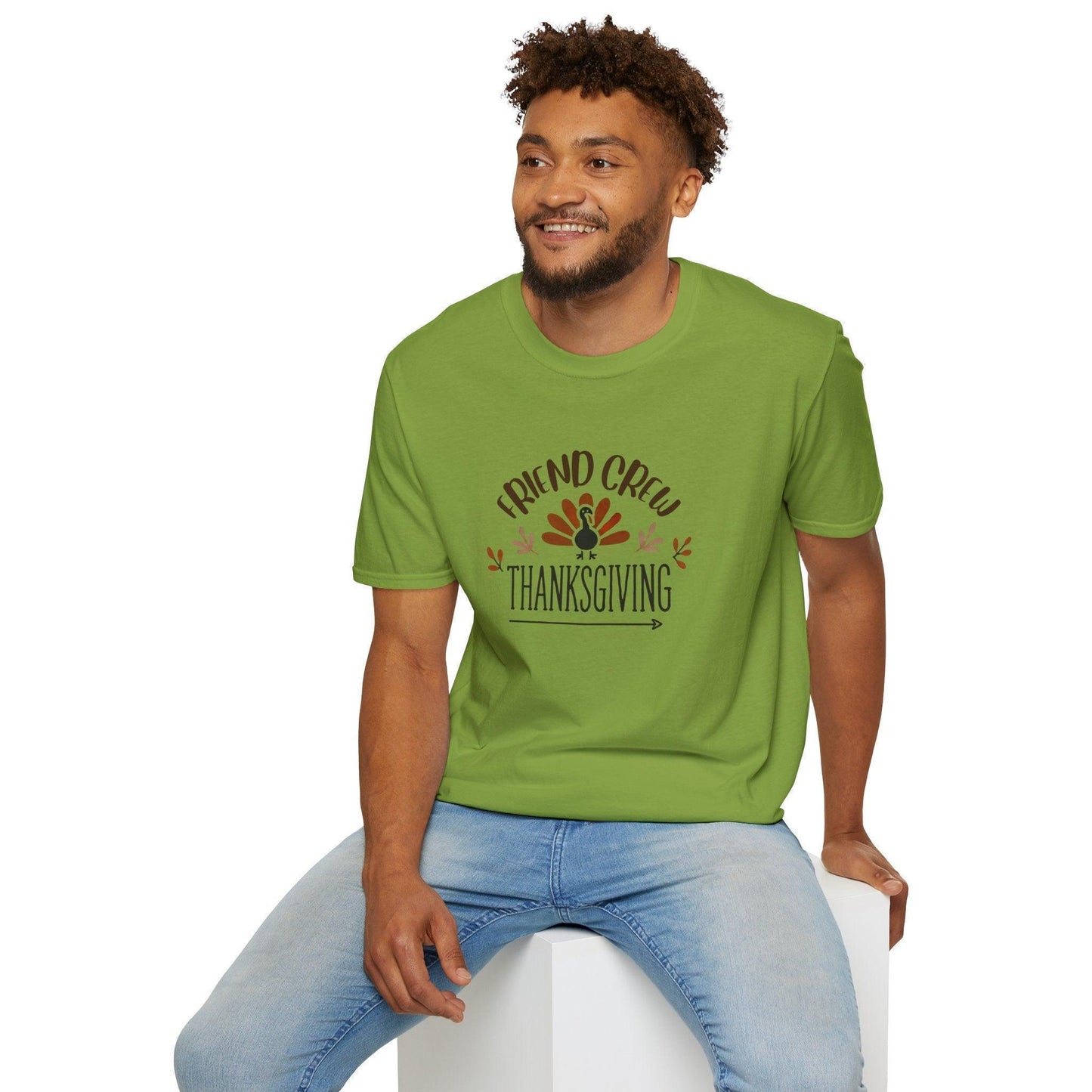 Thanksgiving Friend Crew Unisex T-Shirt - Whippie's