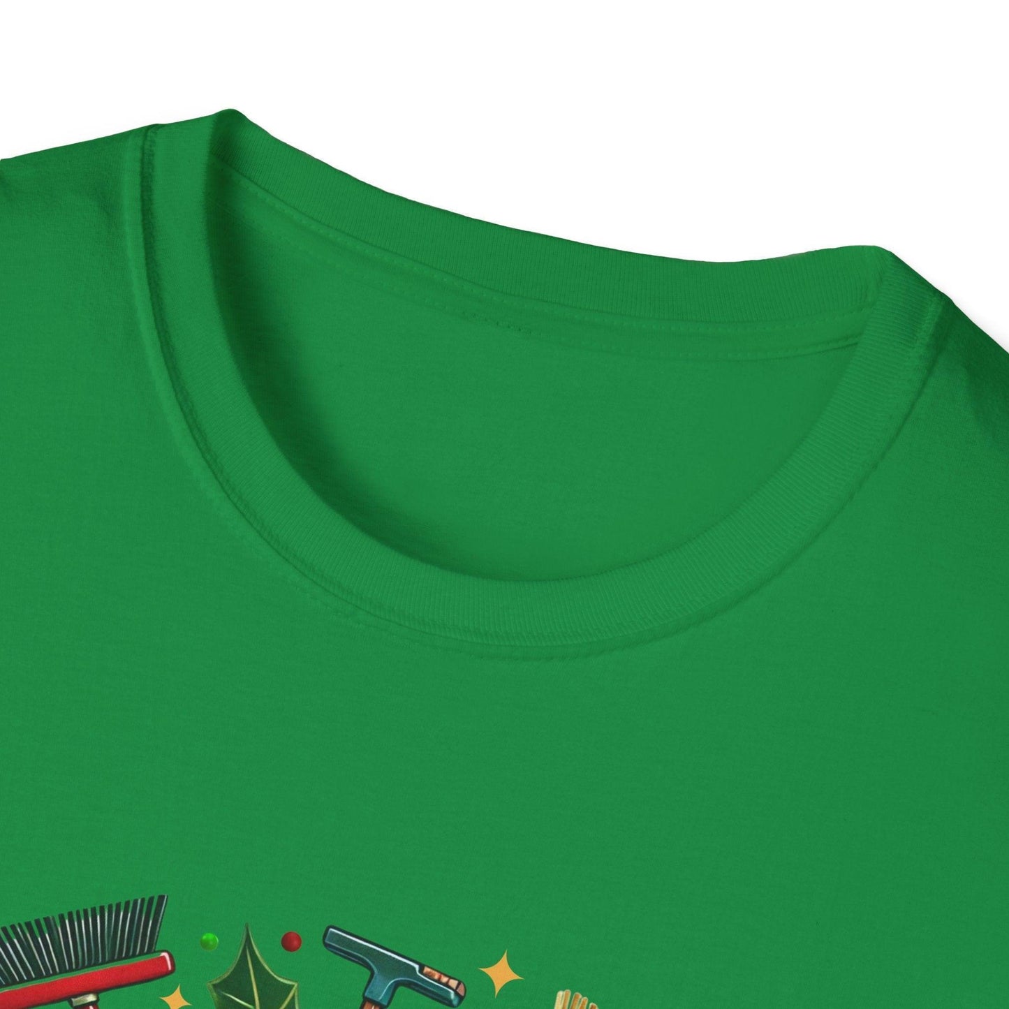 Santa's Favorite Custodian Unisex Tee 🧹🎅 - Whippie's