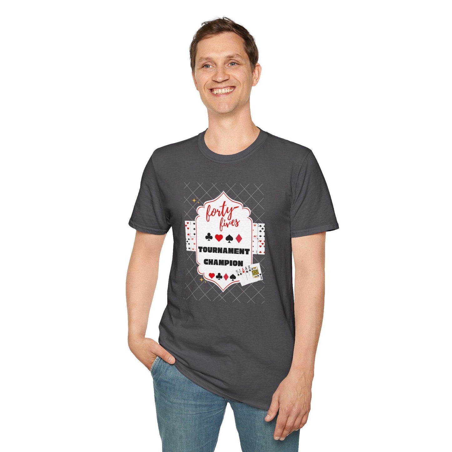 Forty-Fives Tournament Champion - Unisex T-Shirt - Whippie's