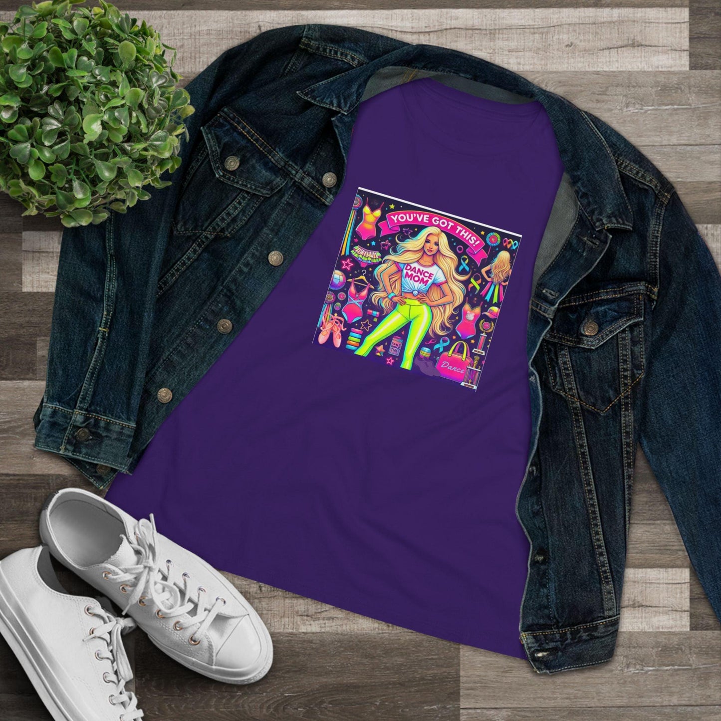 You've Got This! Dance Mom (Young Blonde Mom) - A Sparkling Performance ⭐️ - Women's Softstyle Tee - Whippie's