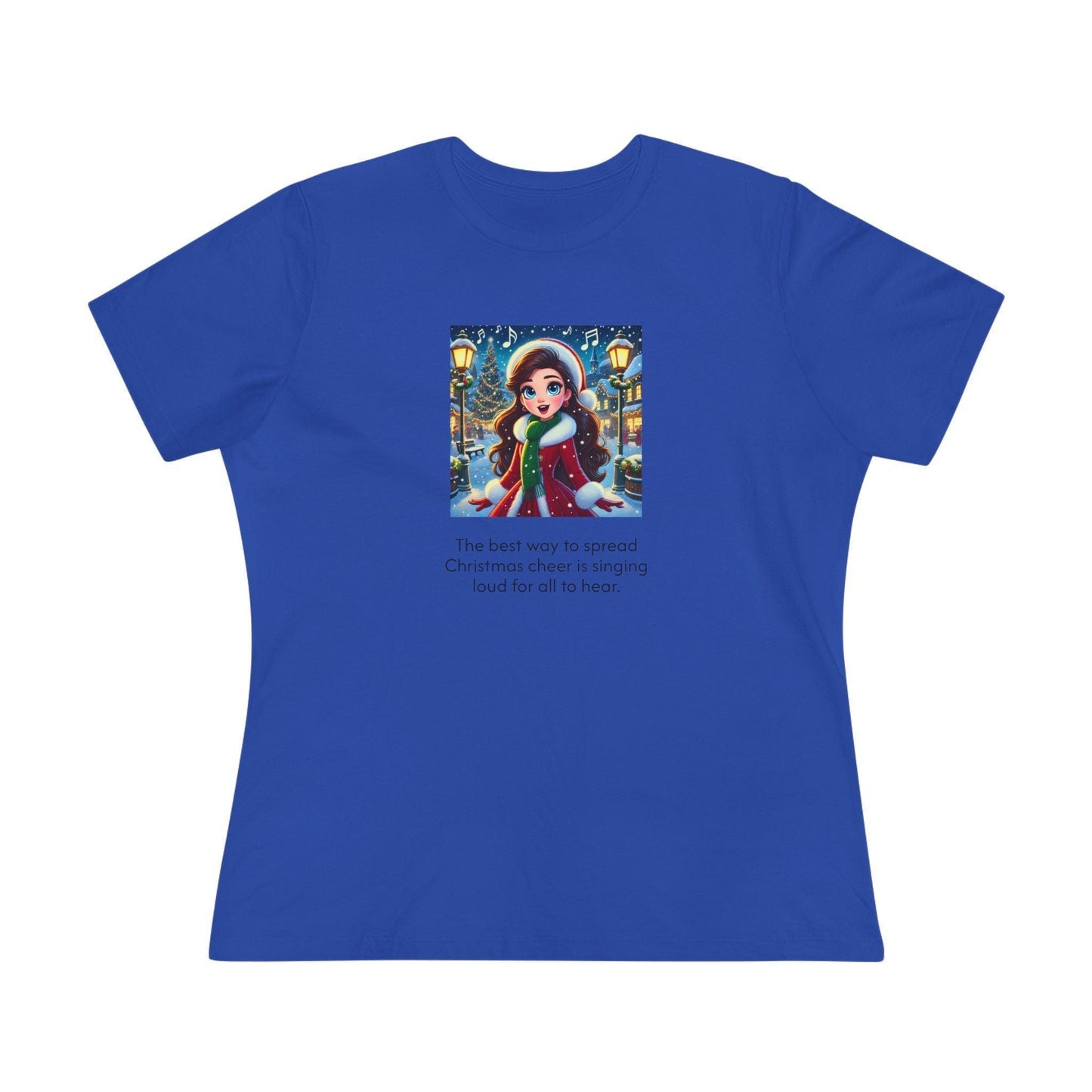 Caroler - Christmas Cheer - BHLBE Girl - Women's Tee - Whippie's