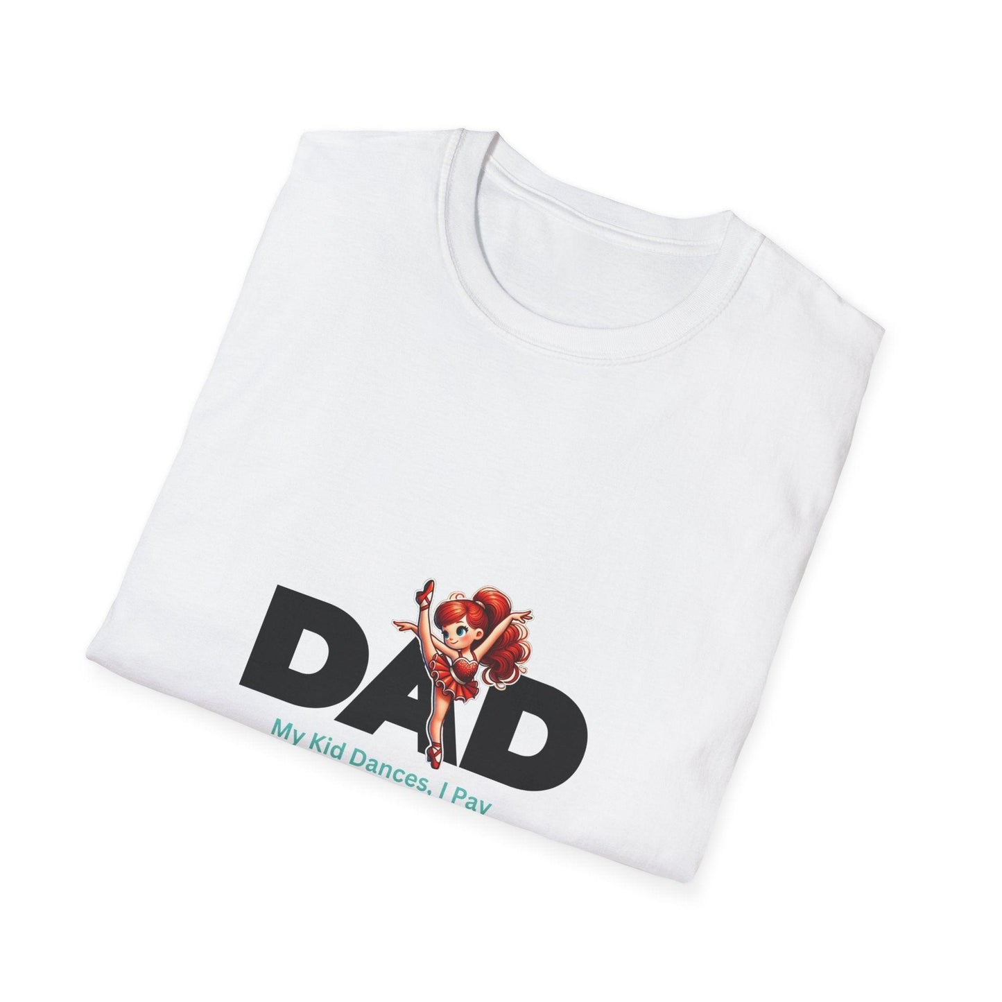 Dance Dad: Red Hair Dancer T-Shirt - Whippie's