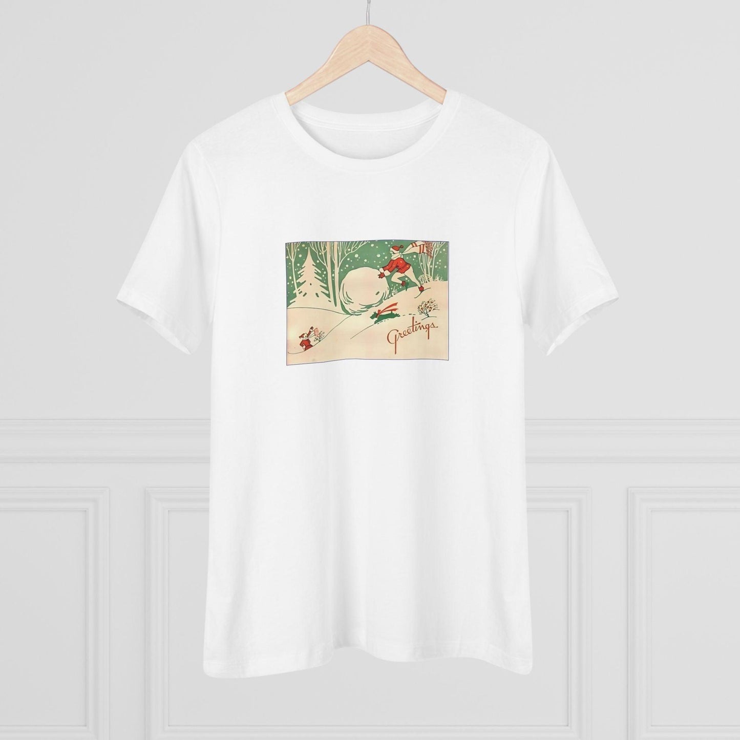 Greetings - Snow Fun - Women's Tee - Whippie's