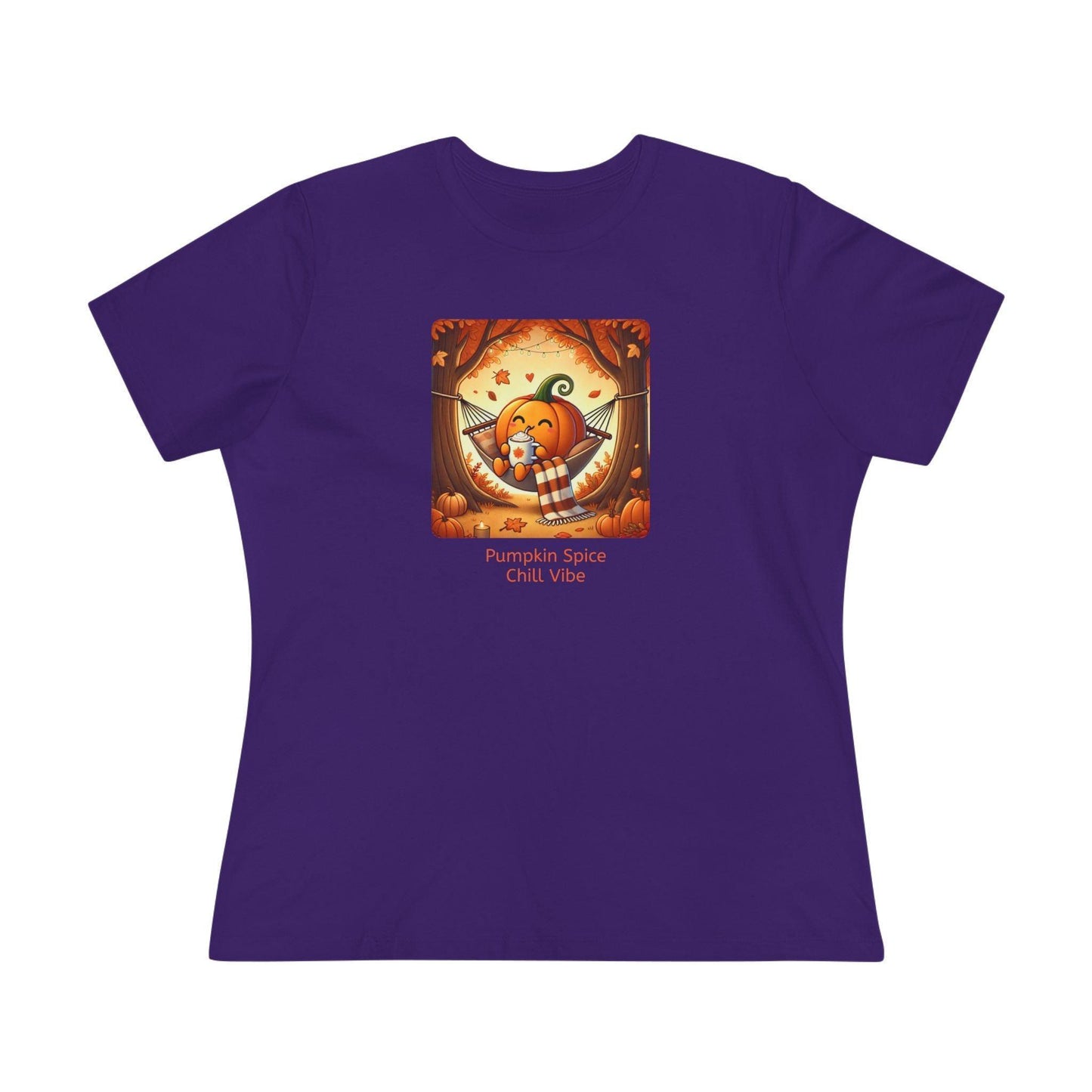 Pumpkin Spice, Chill Vibe - Women's Softstyle Tee - Whippie's