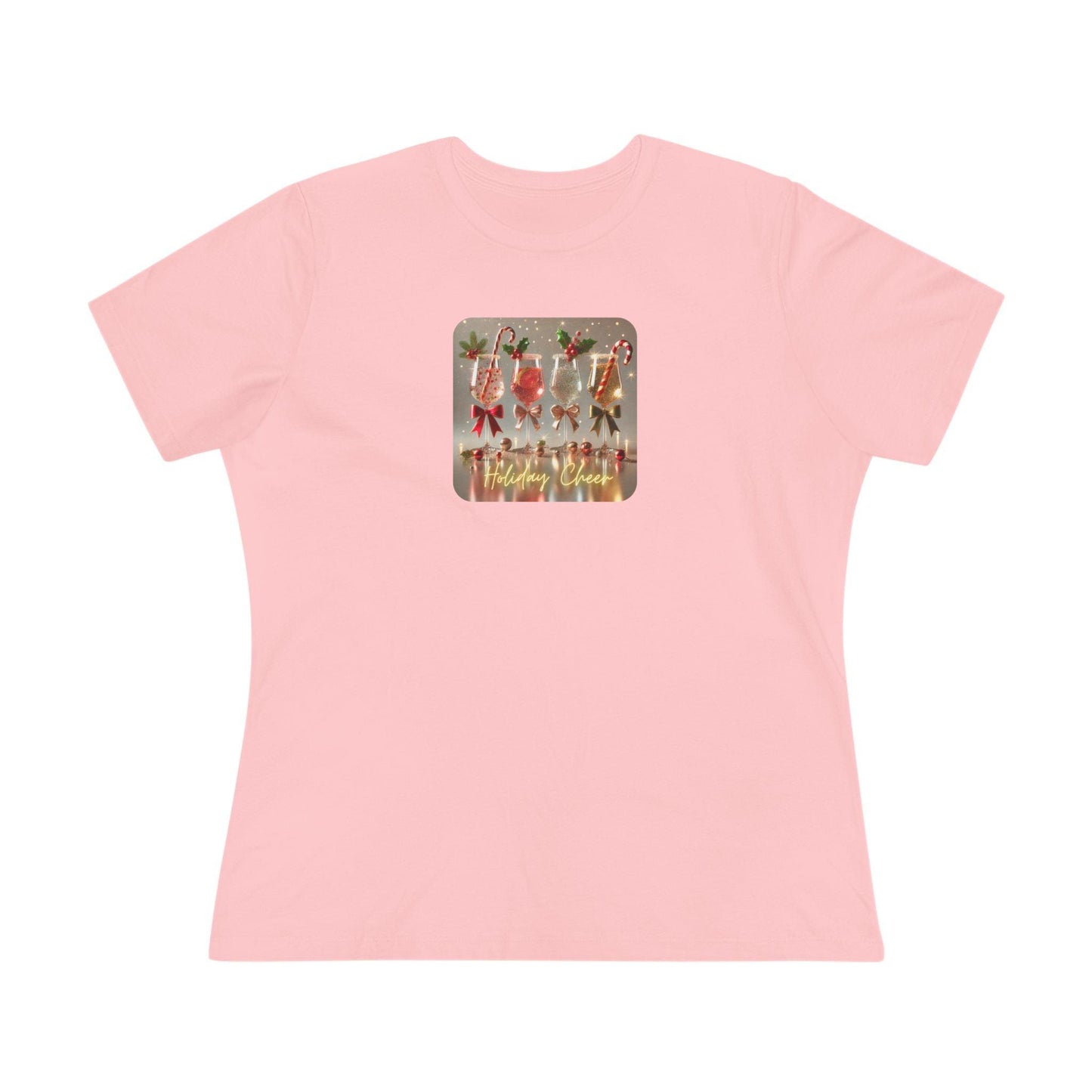 Holiday Cheer - Sip, Smile, Repeat 🥂🎄 - Women's Softstyle Tee - Whippie's