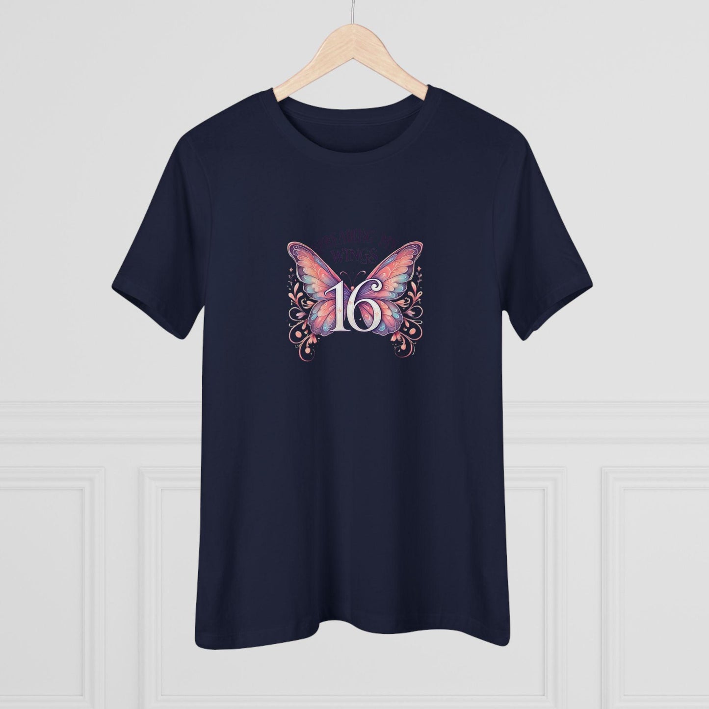 Spread My Wings at 16 - Soaring into a New Chapter 🦋 - Women's Softstyle Tee - Whippie's