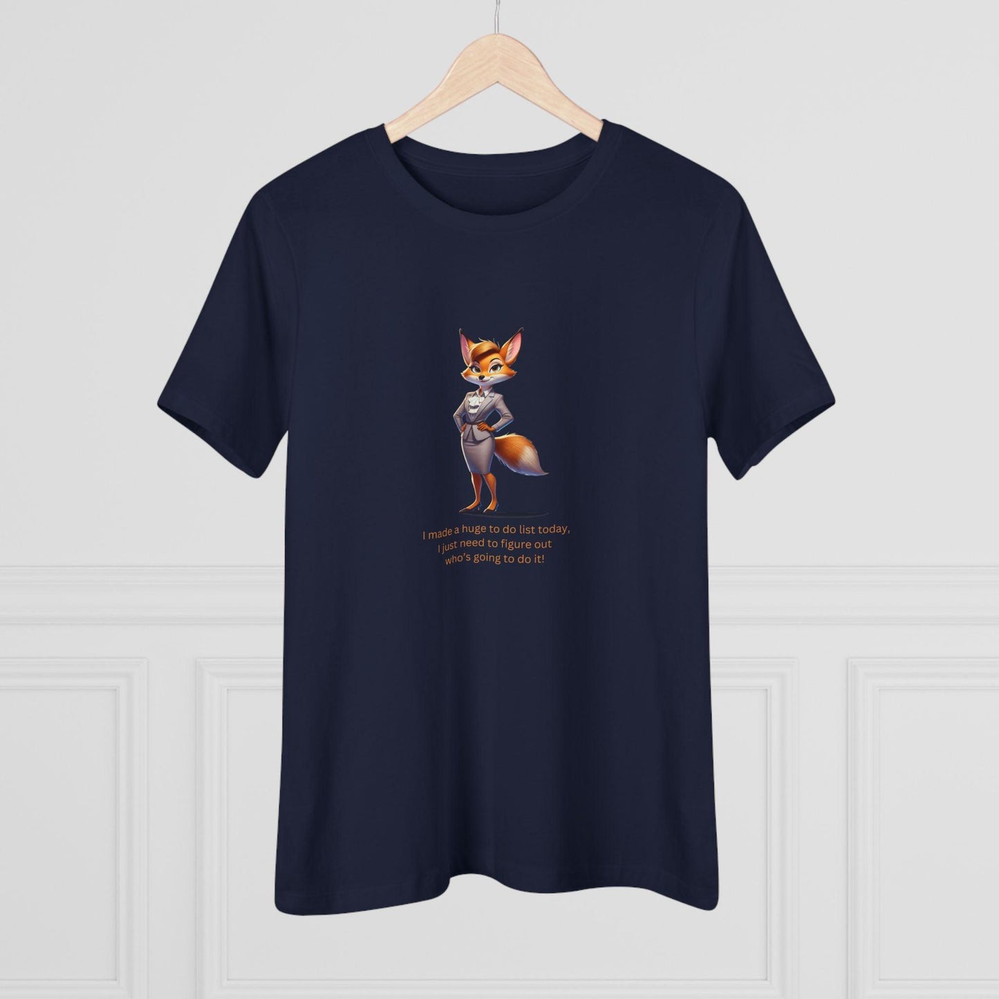 "To-Do List" Women's Tee - Who's Doing This?! 🦊📝 - Women's Tee - Whippie's